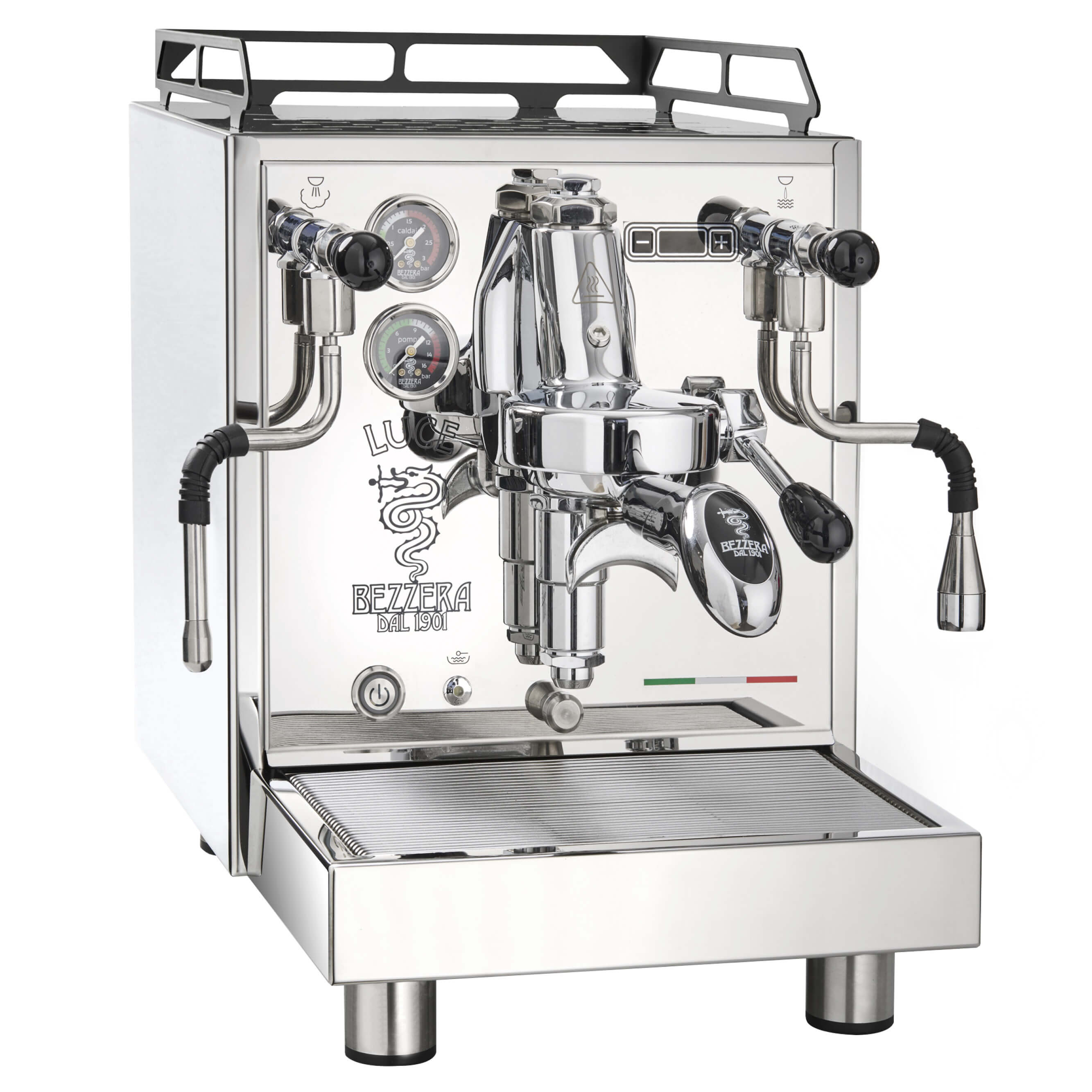 Bezzera Luce S PID Edelstahl Espressomaschine
