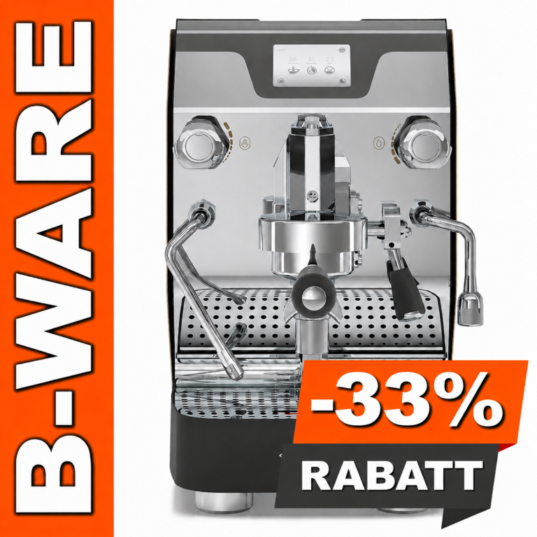 B-Ware #5409 - VBM New Domobar Super digital in schwarz mit Edelstahl Front