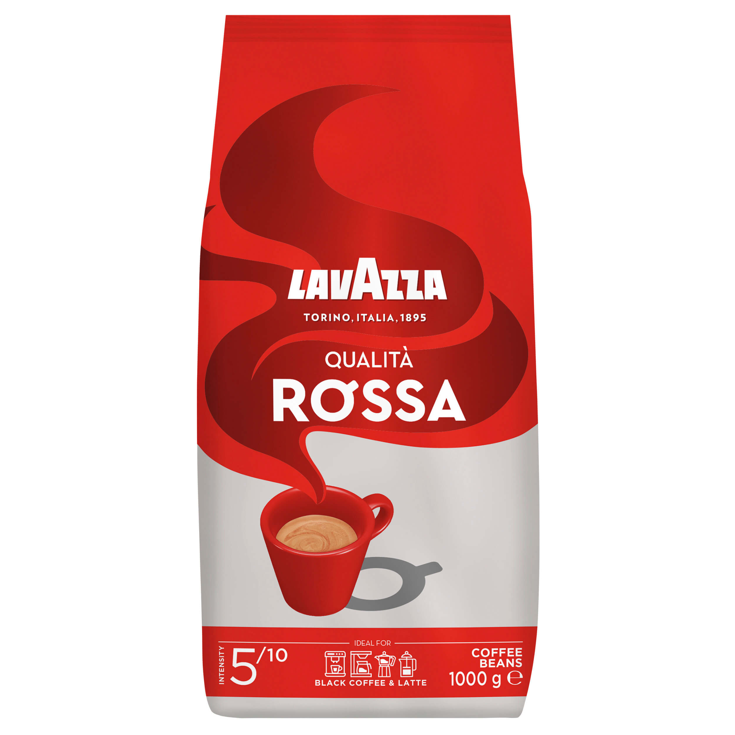 Lavazza Qualità Rossa Espresso ganze Bohnen 1kg