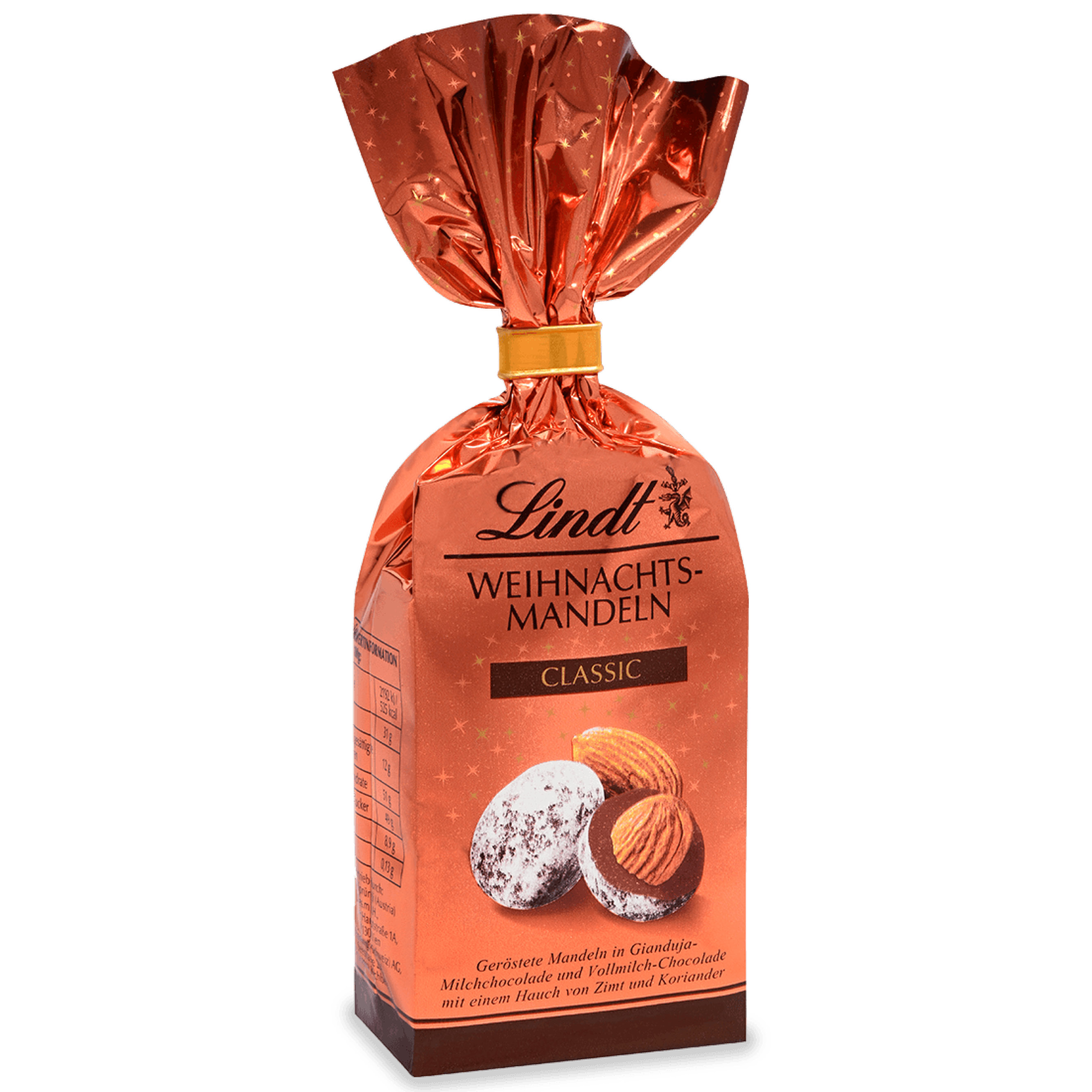 Lindt Weihnachtsmandeln Classic 100g