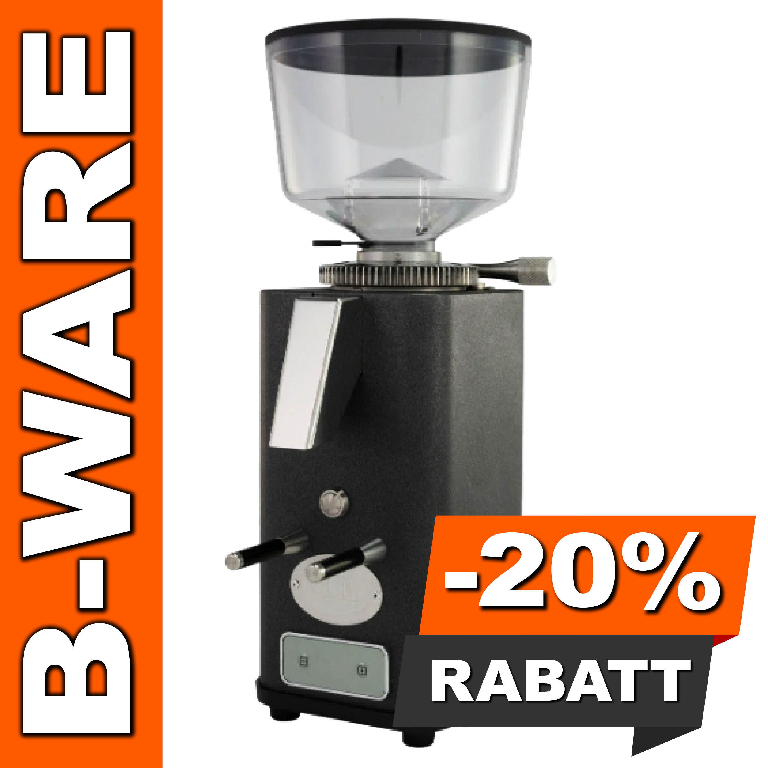 B-Ware #5268 - ECM S-Automatik 64 Espressomühle, Anthrazit