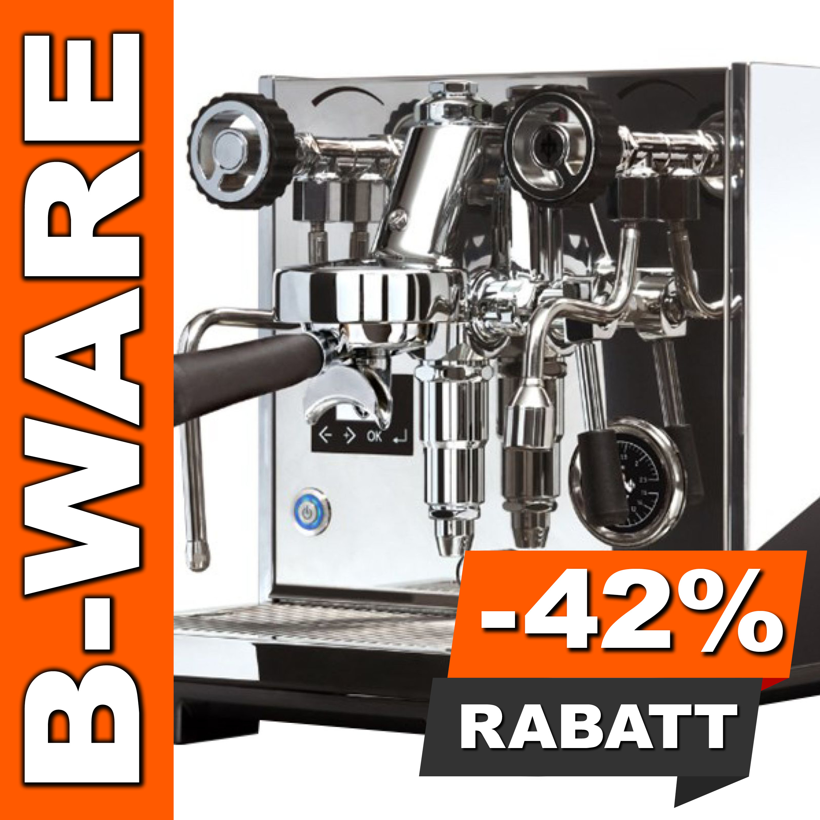 B-Ware #3121 - Eureka Costanza R Espressomaschine chrome