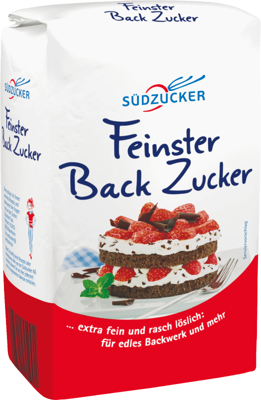 Südzucker Feinster Back Zucker 1kg