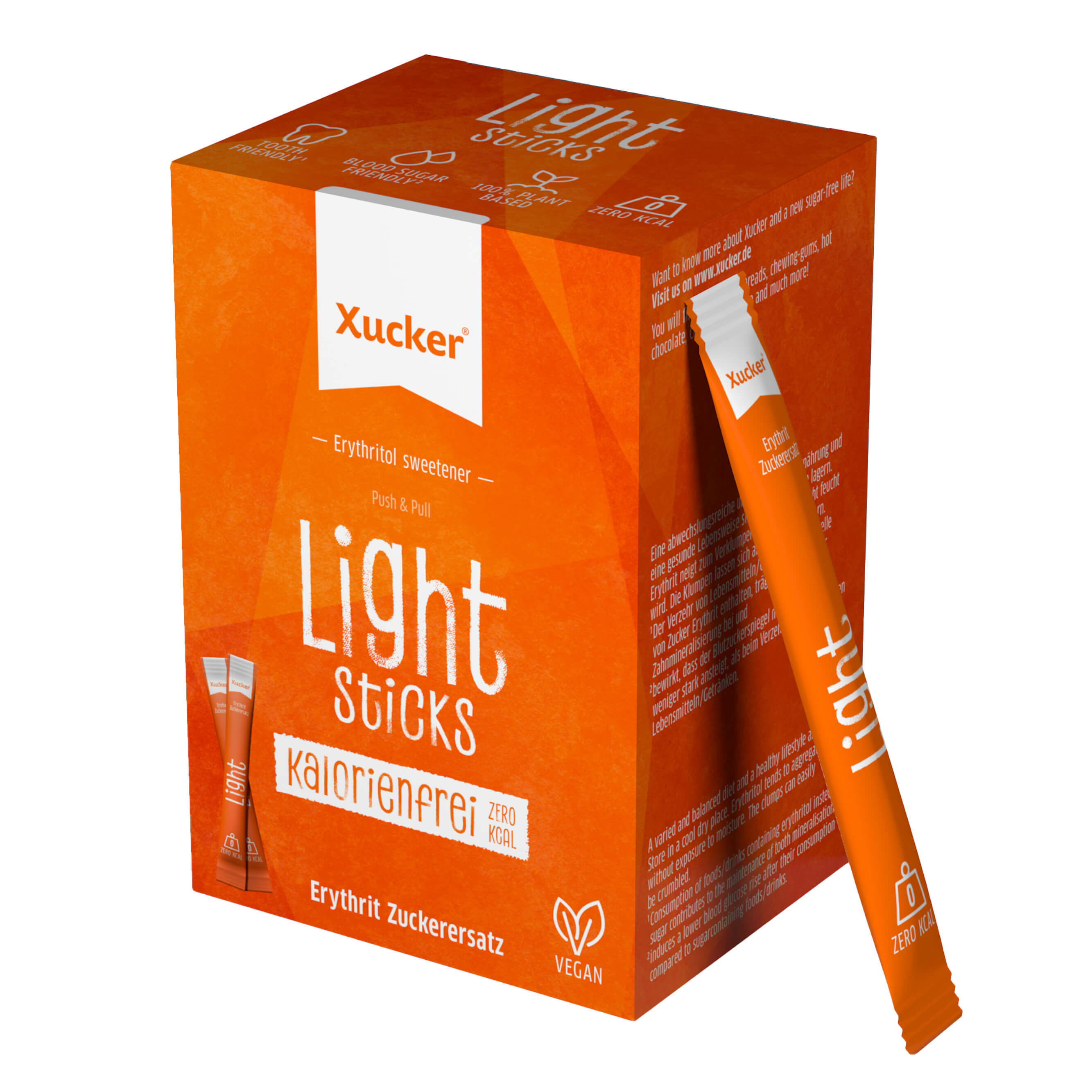 Xucker Light Sticks Schachtel Erythrit 50x5g