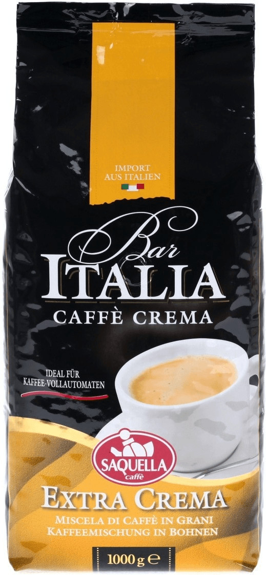 Saquella Bar Italia Caffe Crema ganze Bohnen 1kg