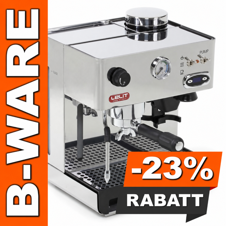 B-Ware #3156 - Lelit ANITA PL042TEMD Edelstahl m.Mühle