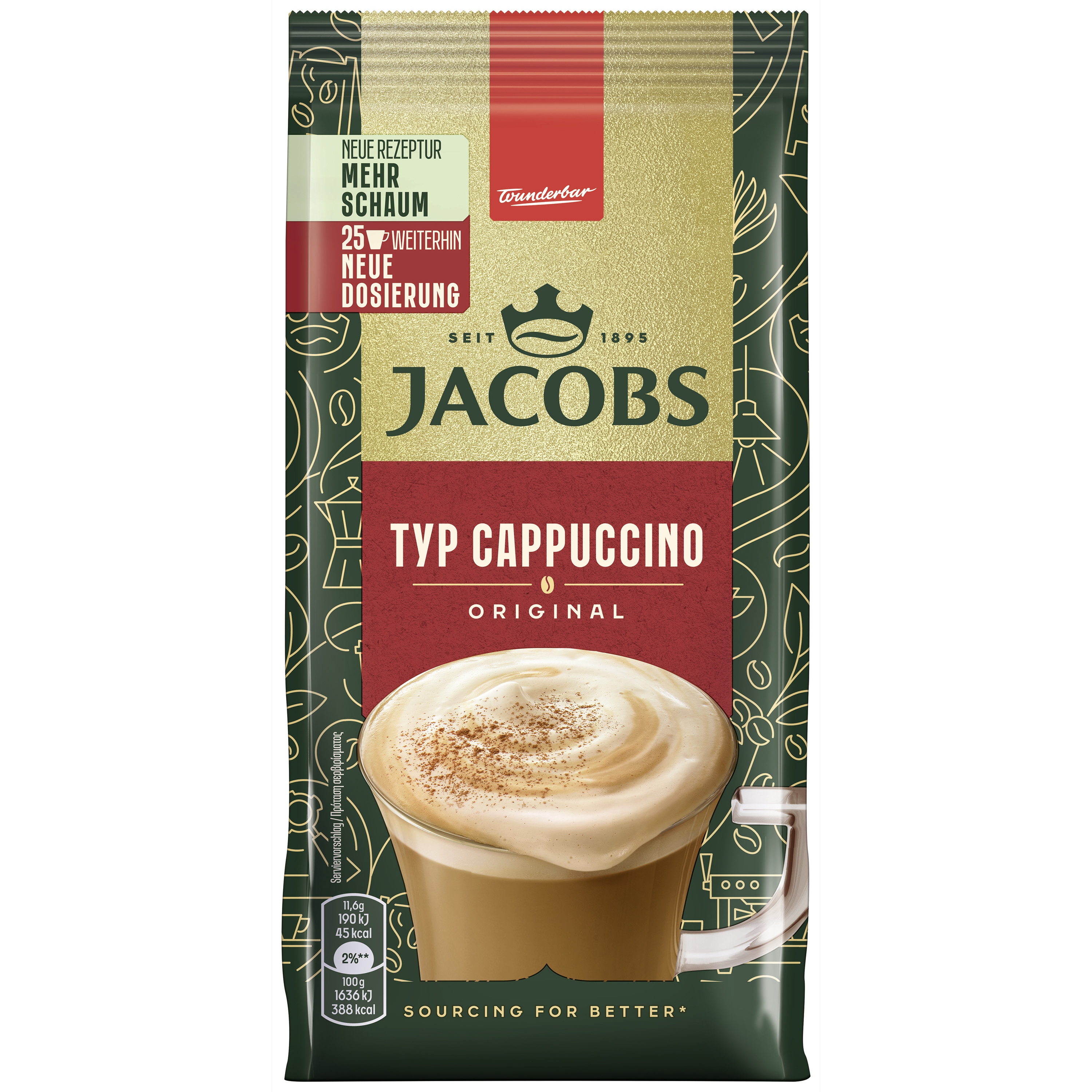 Jacobs Cappuccino Original 290g