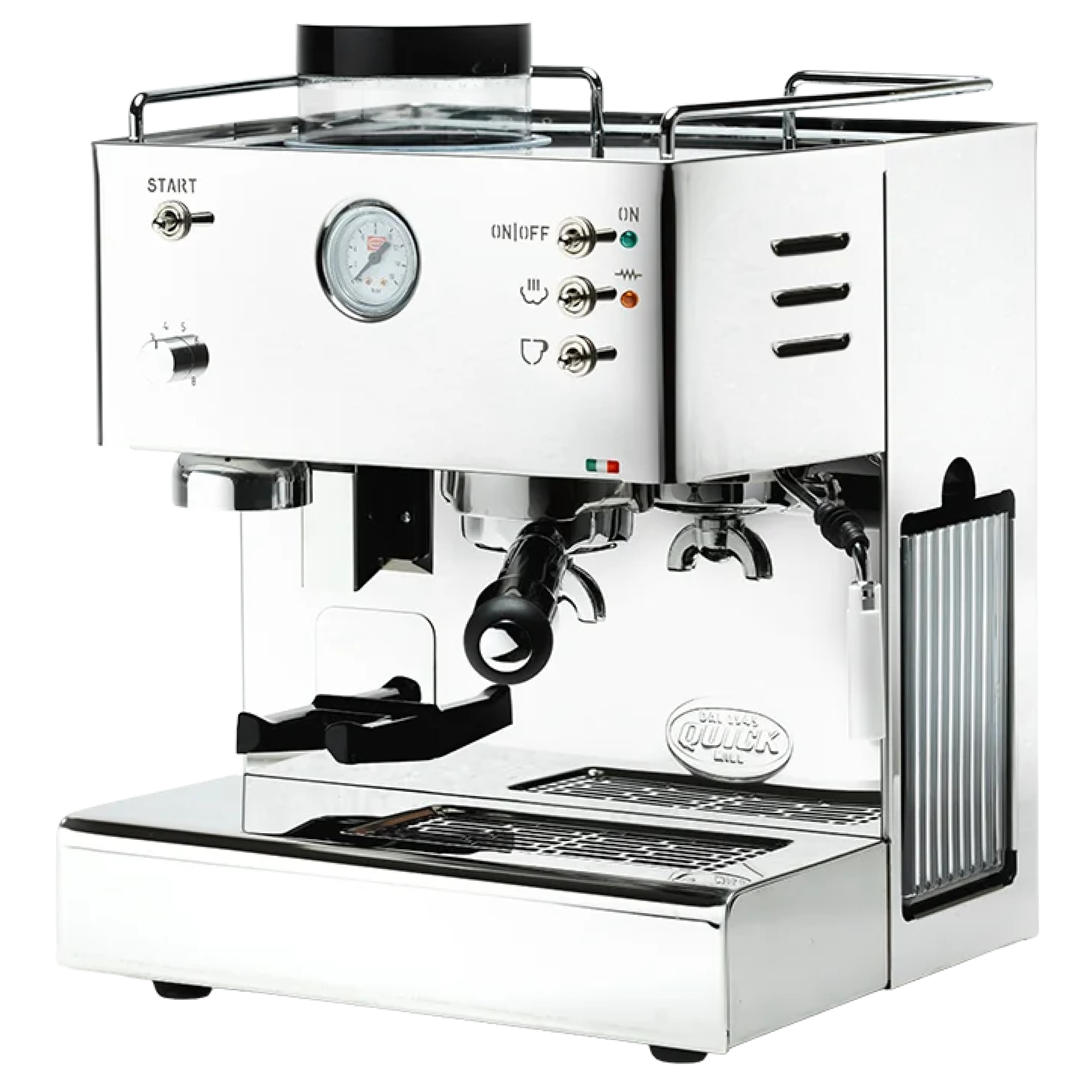 Quick Mill Pegaso 3035 Espressomaschine mit eingebauter Mühle