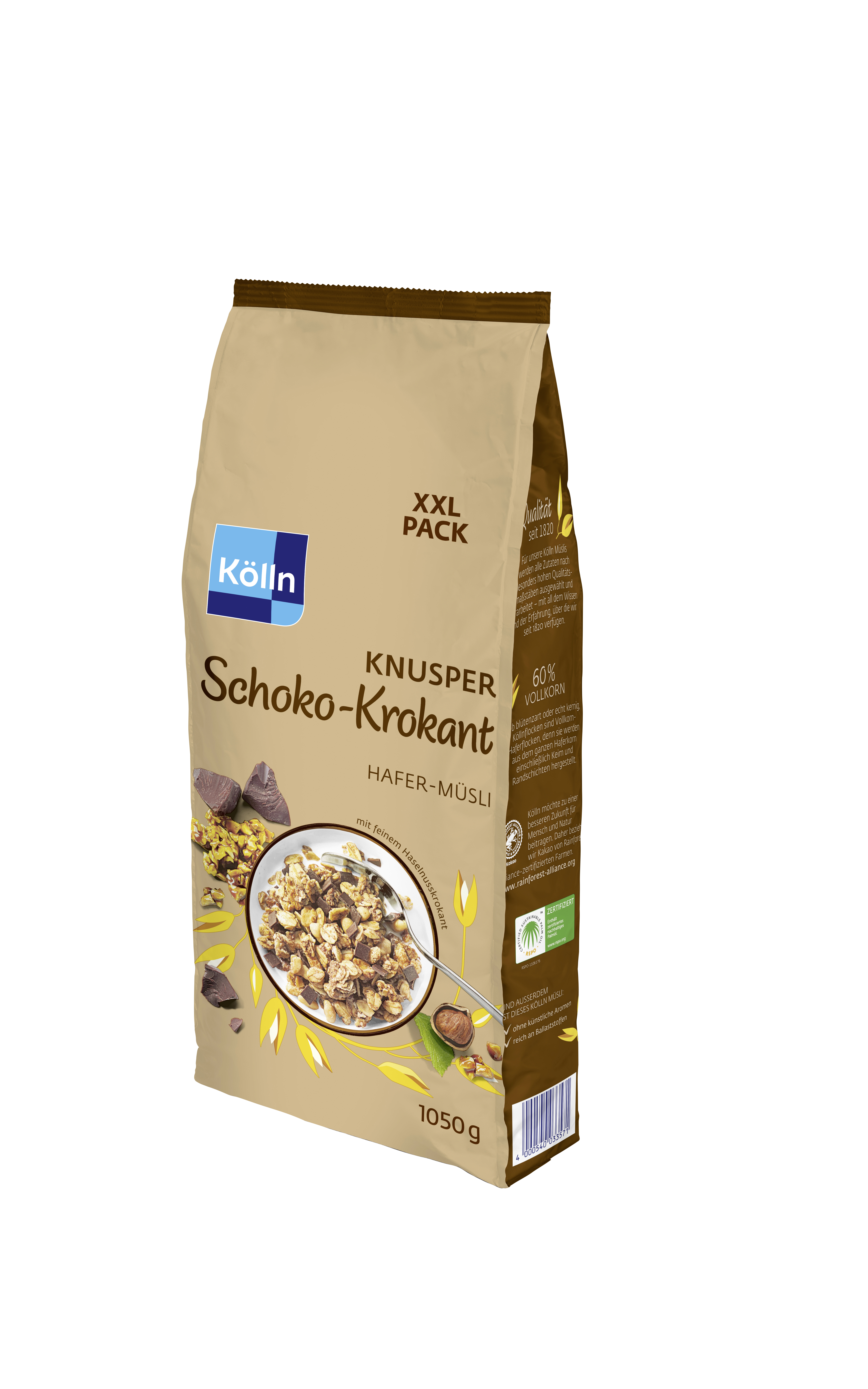 Kölln Müsli Knusper Schoko-Krokant 1050g