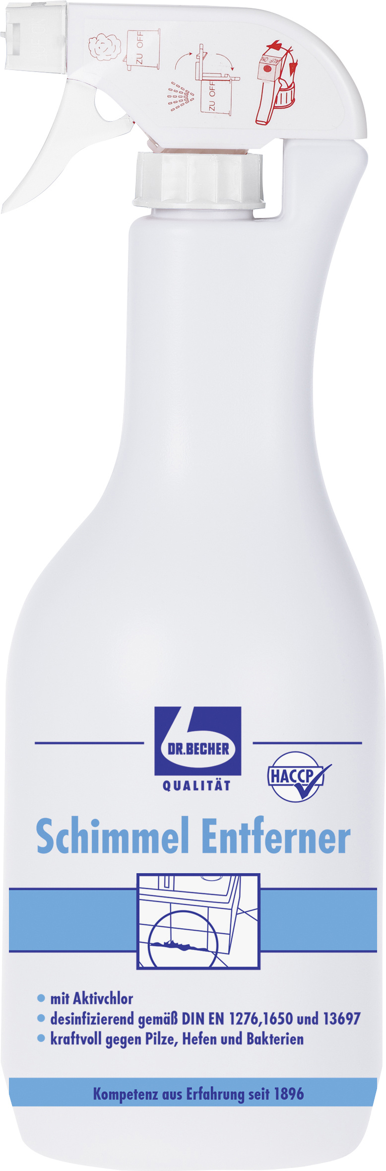 Dr. Becher Schimmel Entferner 1 Liter Dr. Becher Schimmel Entferner 1 Liter
