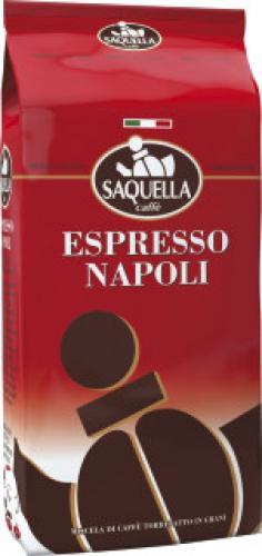Saquella Espresso Napoli ganze Bohnen 1kg