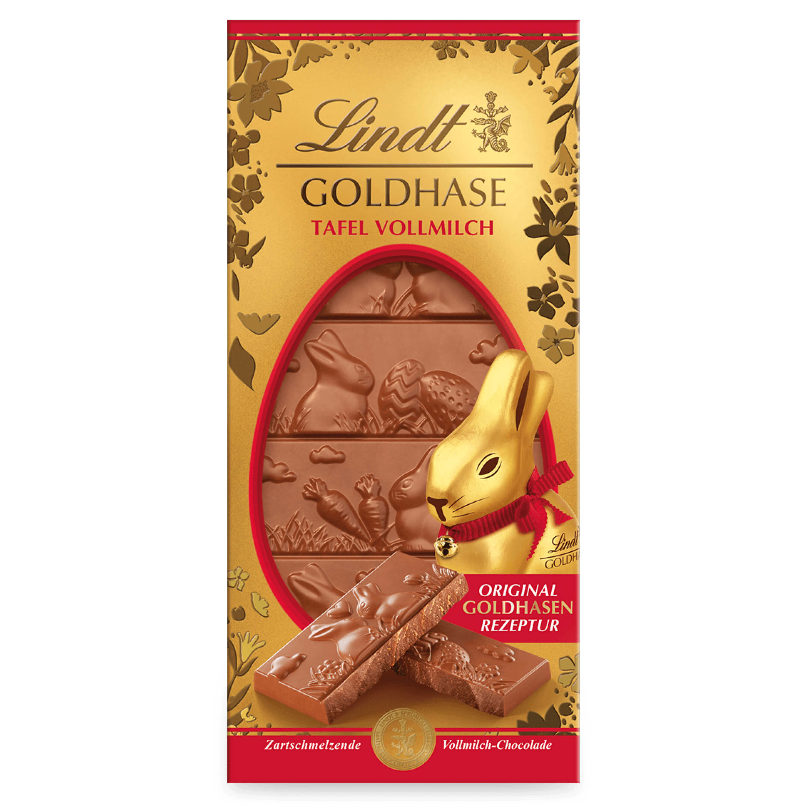 Lindt Goldhasen Tafel Vollmilch 120g