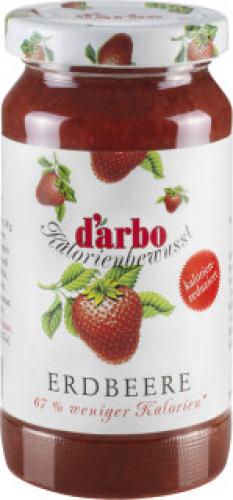 Darbo Erdbeer Konfitüre 60% Fruchtgehalt kalorienbewusst 220g
