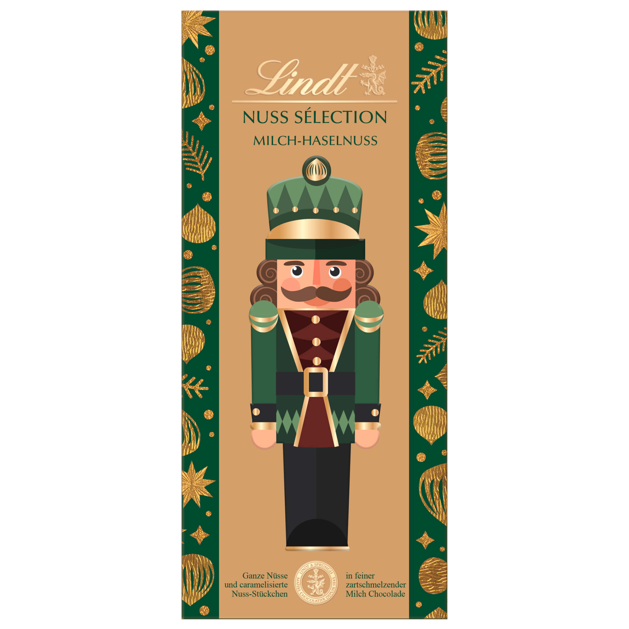 Lindt Nuss Sélection Vollmilch Nuss Tafel 150g