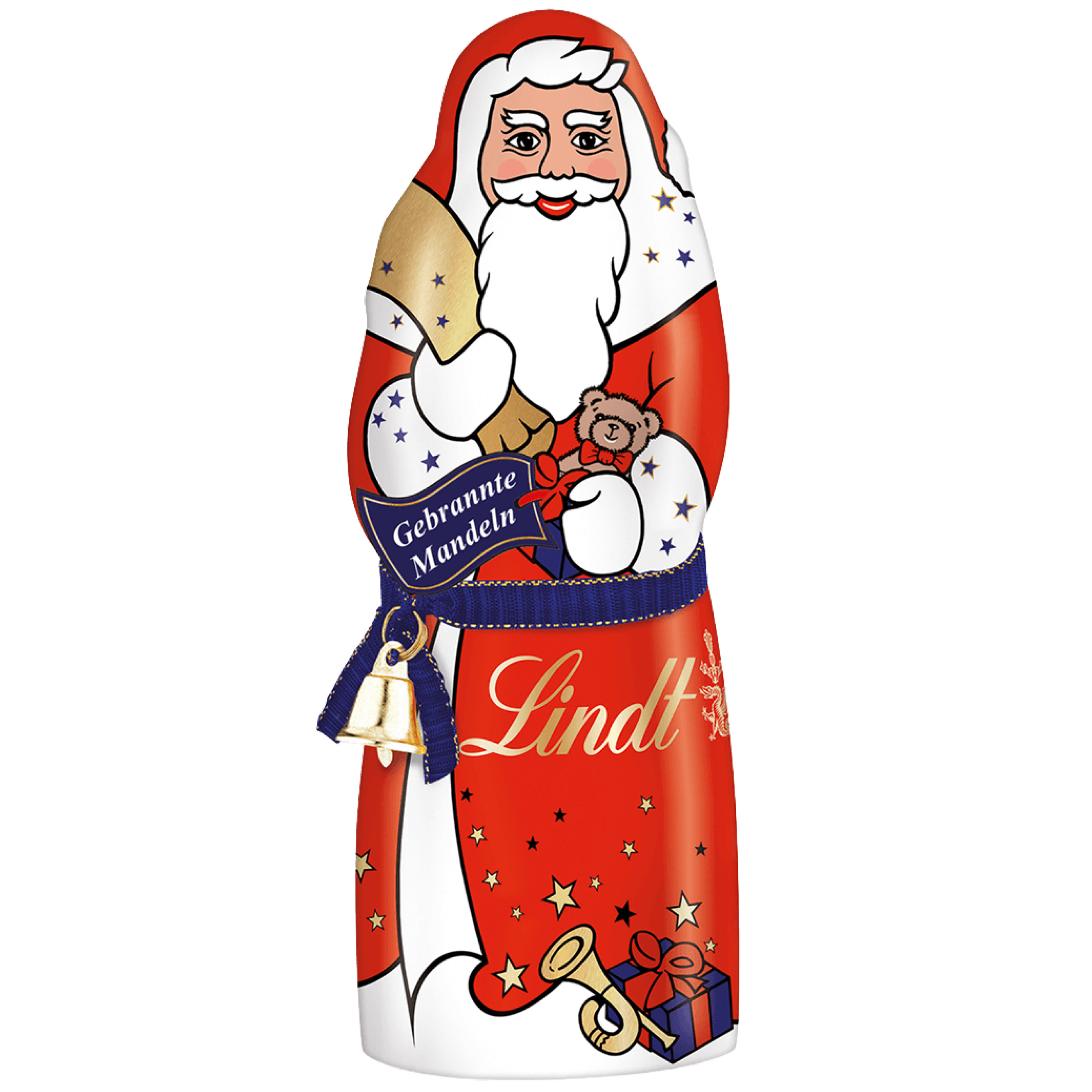 Lindt Weihnachtsmann gebrannte Mandeln 125g 