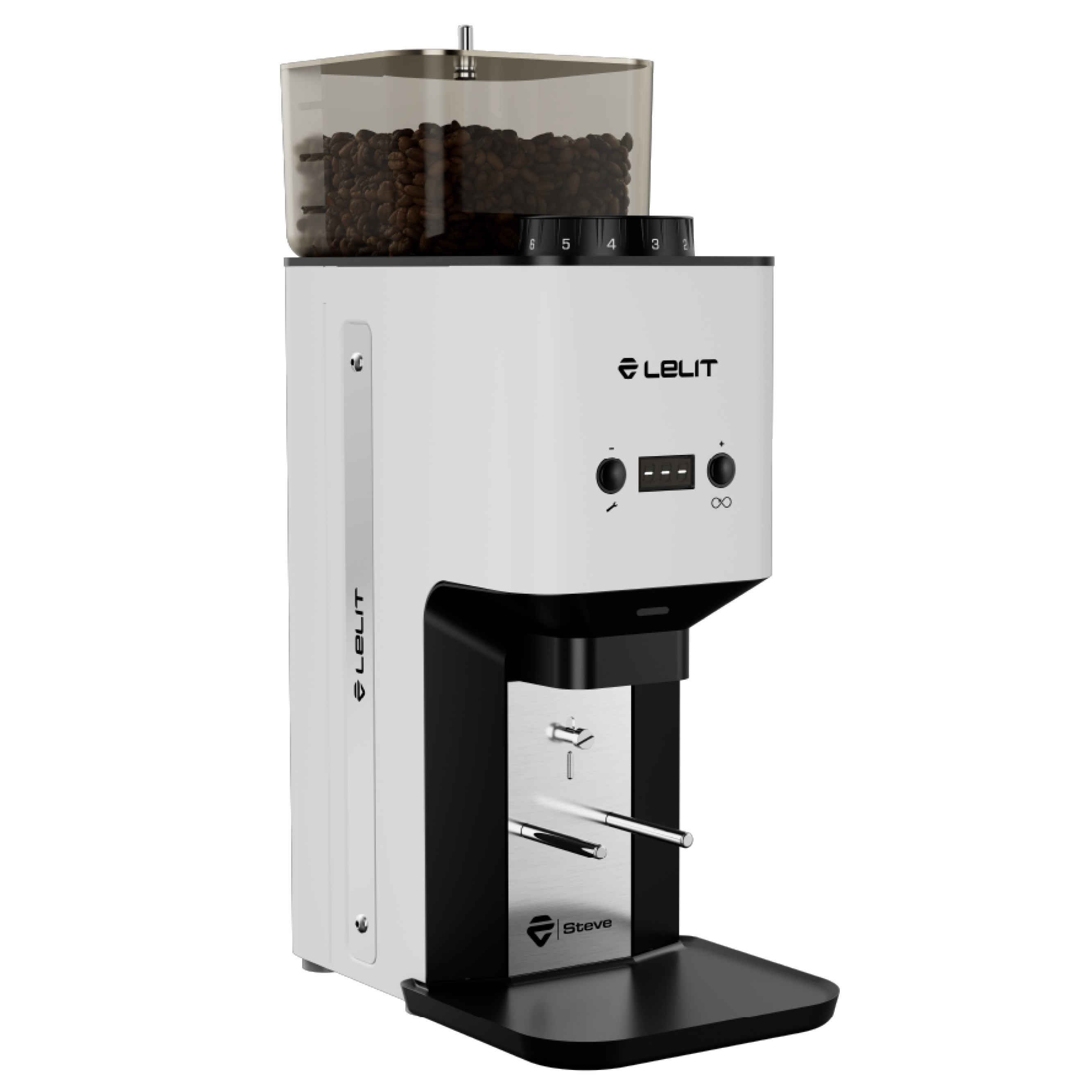 Lelit STEVE PM20-4Q40 Kaffeemühle, Weiß