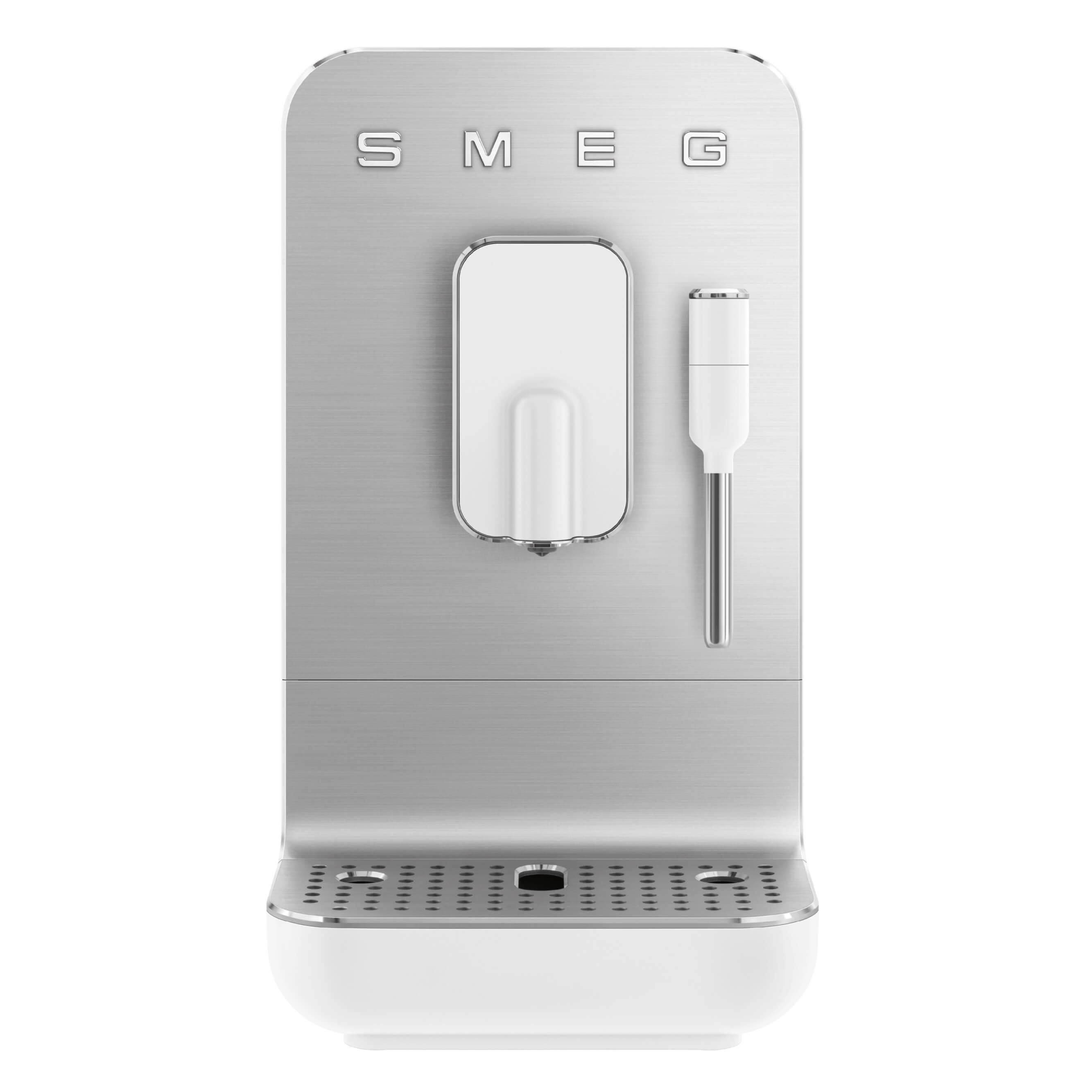 SMEG Kaffeevollautomat mit Dampffunktion weiß BCC12WHMEU