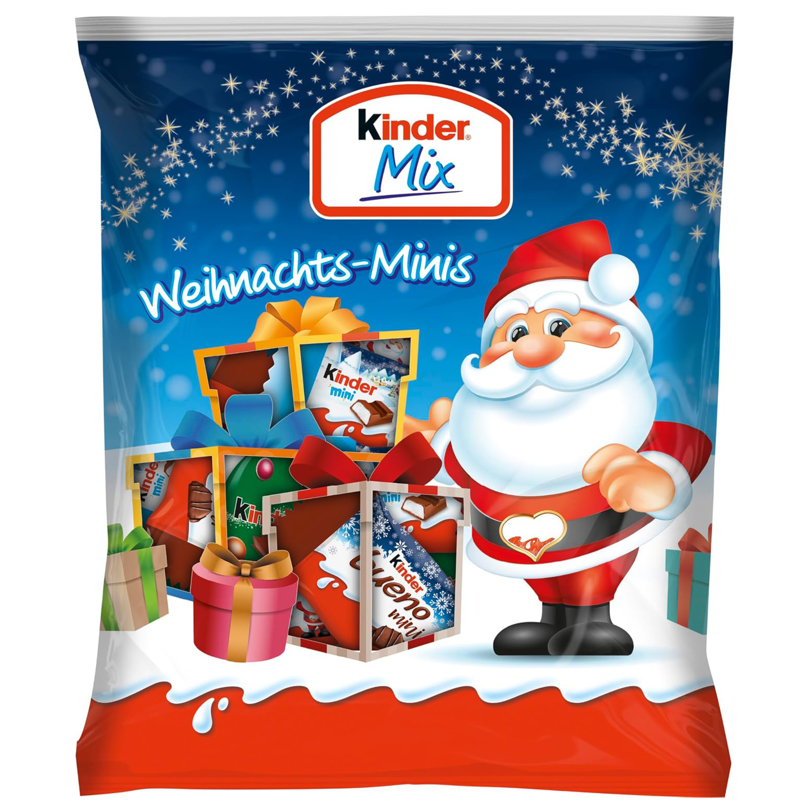 Kinder Mix Weihnachts-Minis 153g