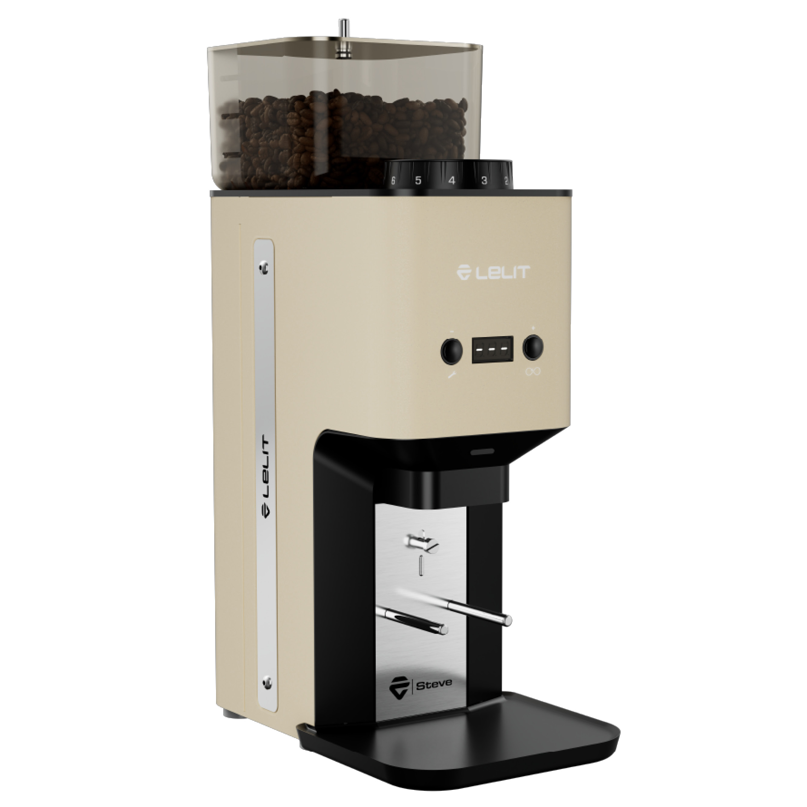 Lelit STEVE PM20-4Q30 Kaffeemühle, Gold
