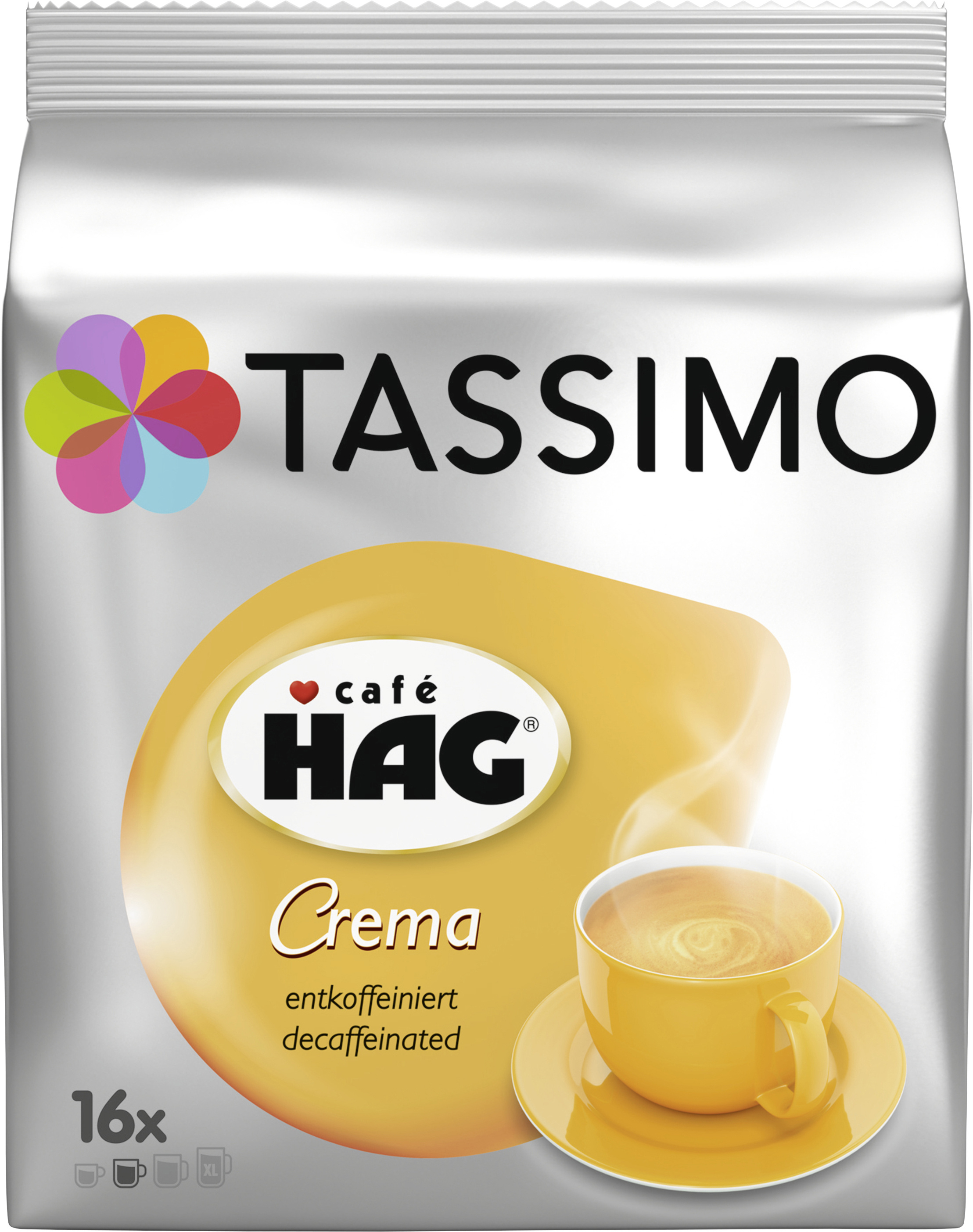 Tassimo Cafe Hag Crema entkoffeiniert 16x6,5g