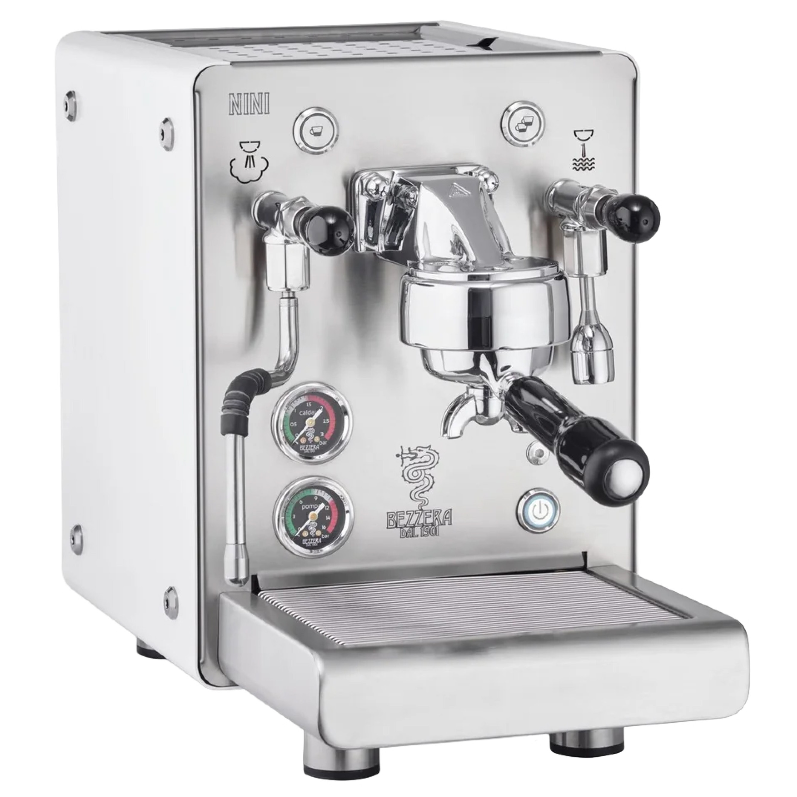 Bezzera Siebträgermaschine Nini PM Matt White