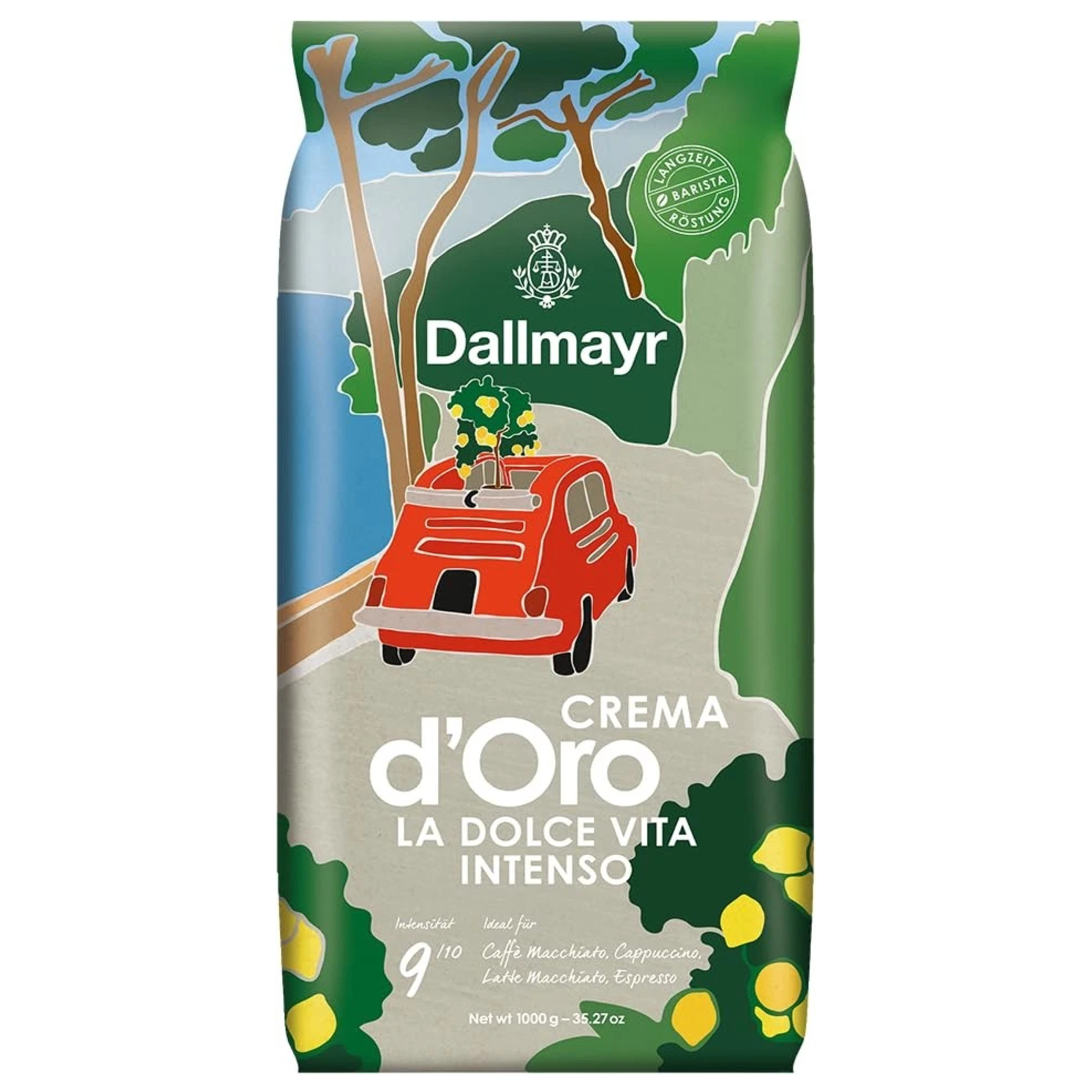 Dallmayr Crema d'Oro La Dolce Vita Intenso ganze Bohnen 1kg 