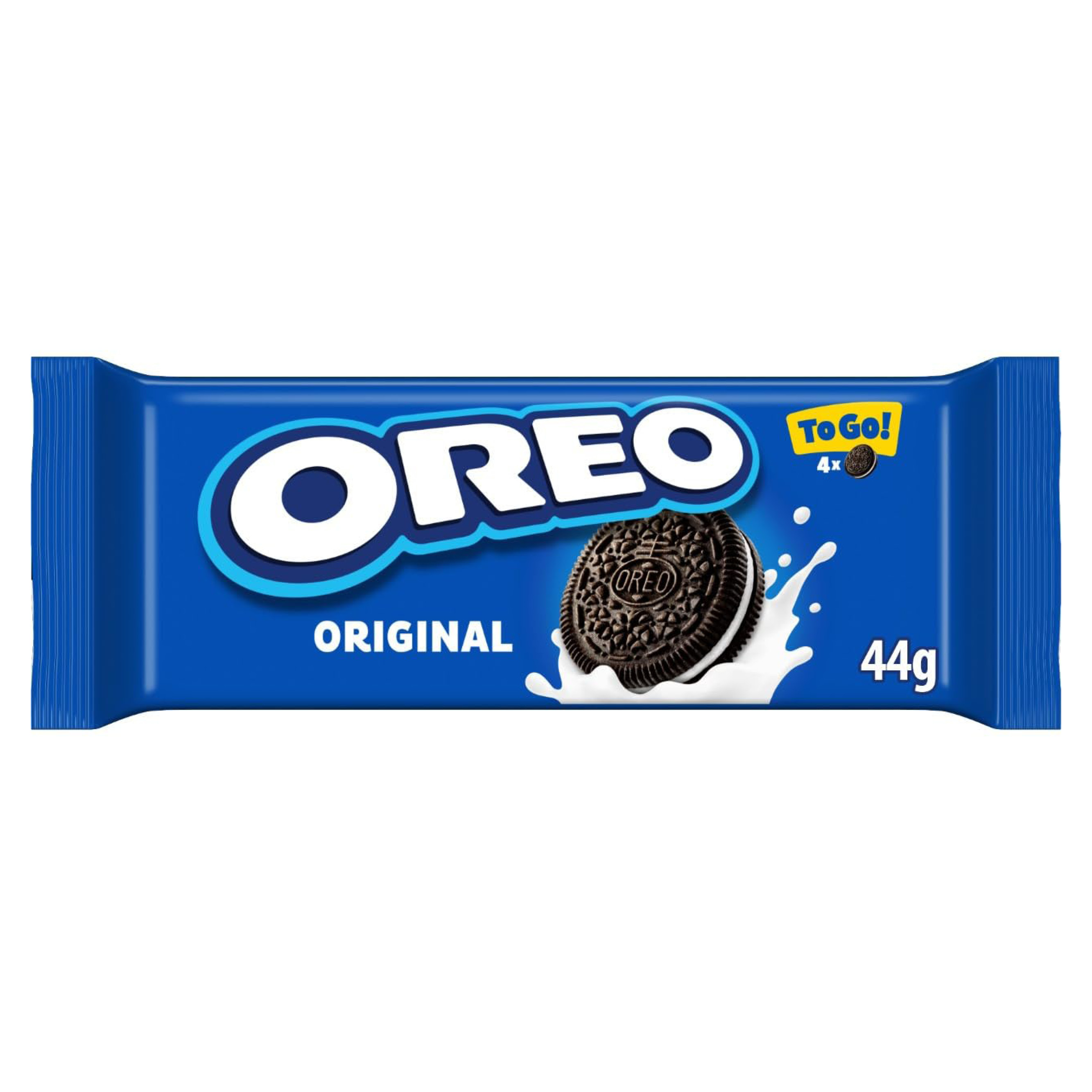Oreo Original 4er Kakaokekse mit Cremefüllung, 44g 