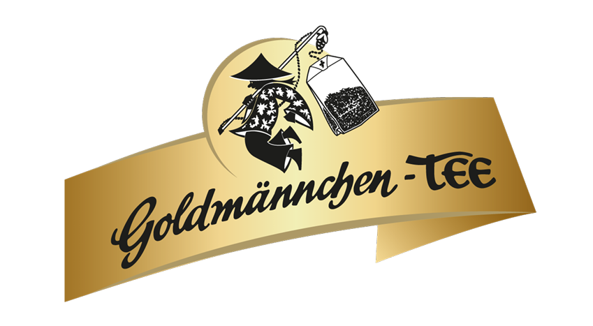 Goldmännchen Tee Logo