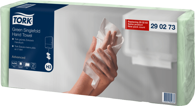 7322541844633 - Falthandtücher Advanced H3 2-lagig grün 25x23 cm 5x250 Blatt ZZ Falzung 290273 7322541844633 - Falthandtücher Advanced H3 2-lagig grün 25x23 cm 5x250 Blatt ZZ Falzung 290273