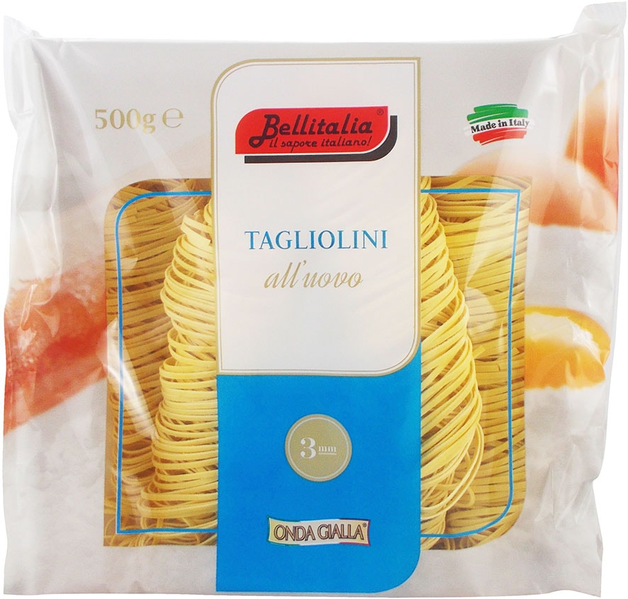 8003417101119 - Tagliolini gelb 3mm 500g 8003417101119 - Tagliolini gelb 3mm 500g