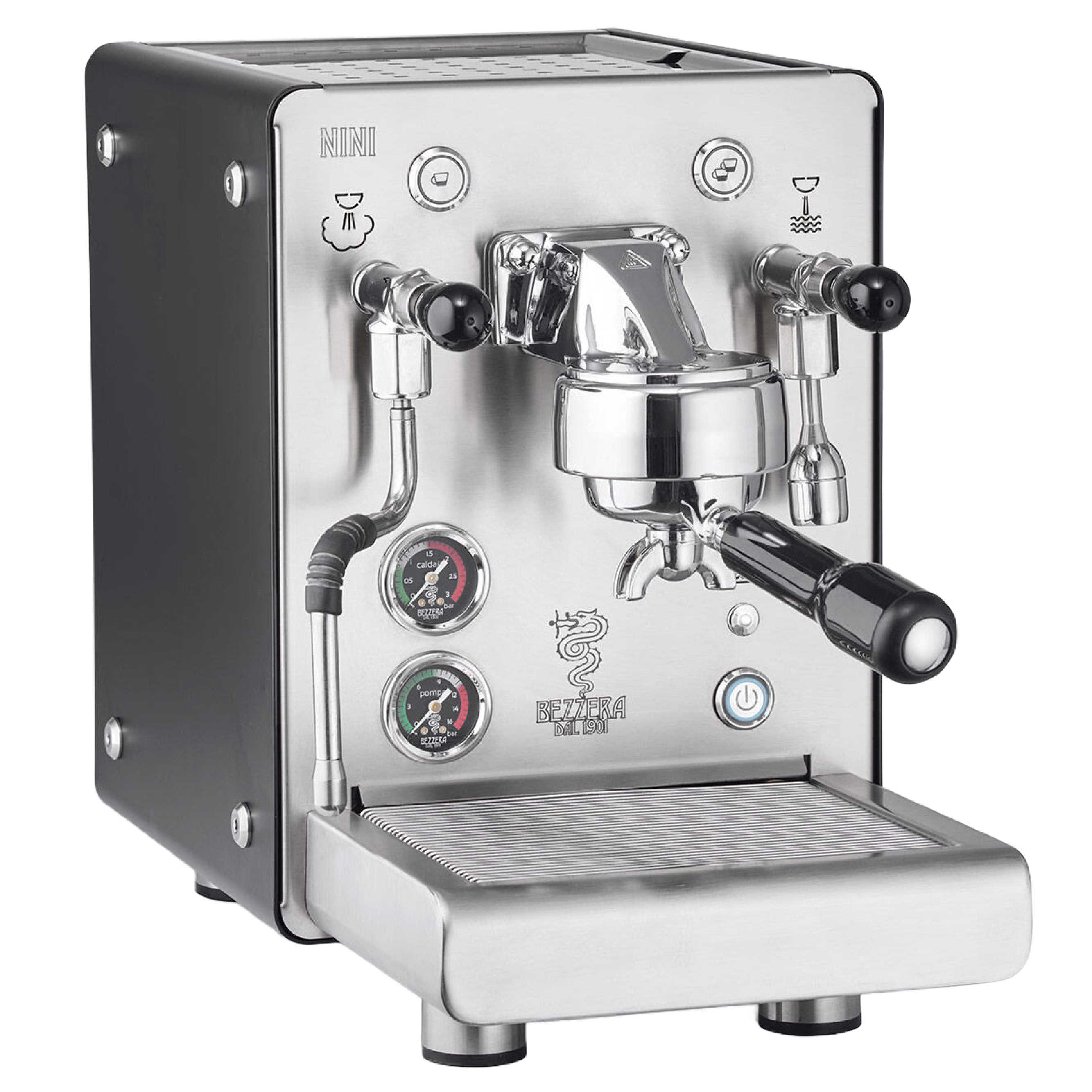 Bezzera Siebträgermaschine Nini PM Matt Black