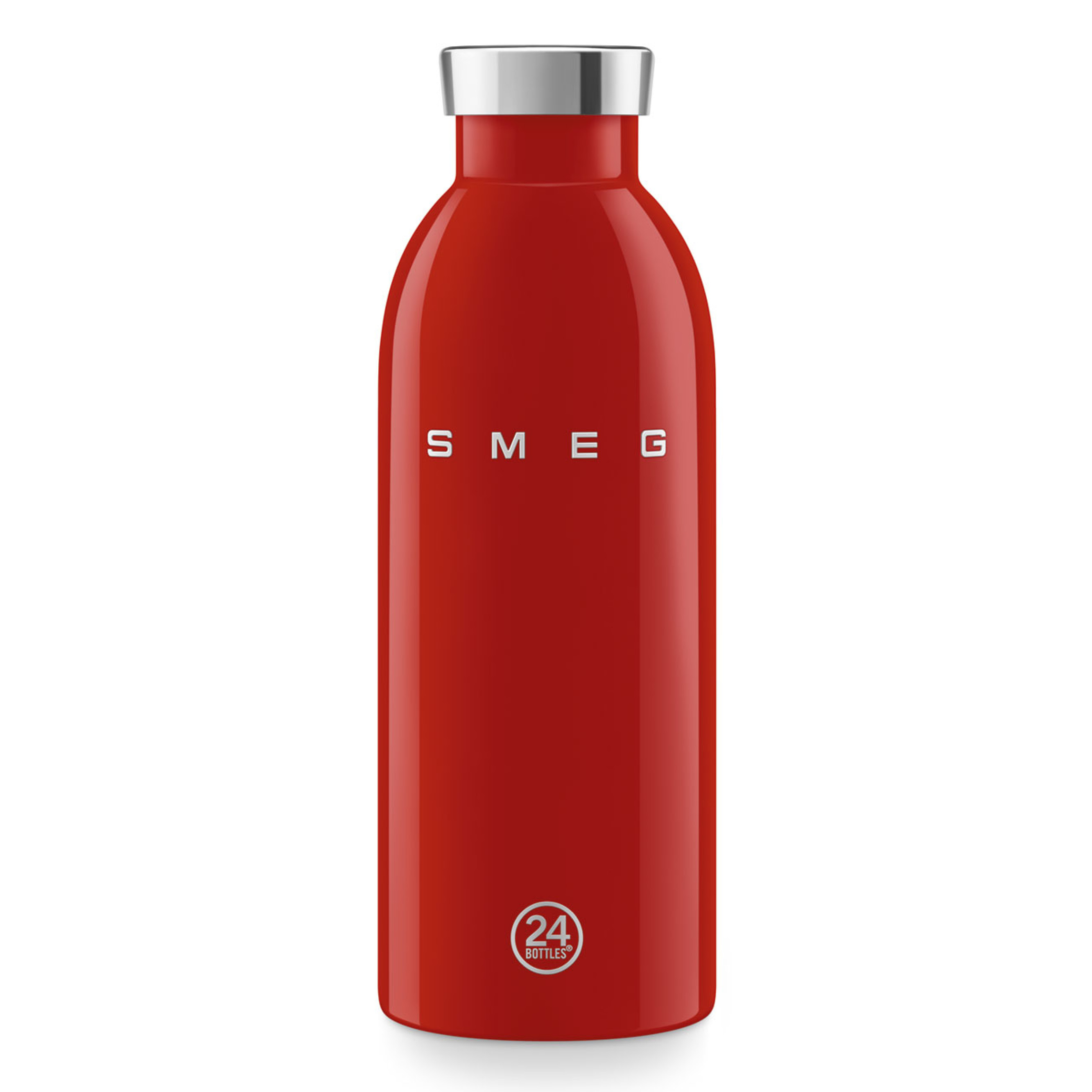 SMEG 24Bottles® Isolierte Edelstahlflasche 500 ml rot