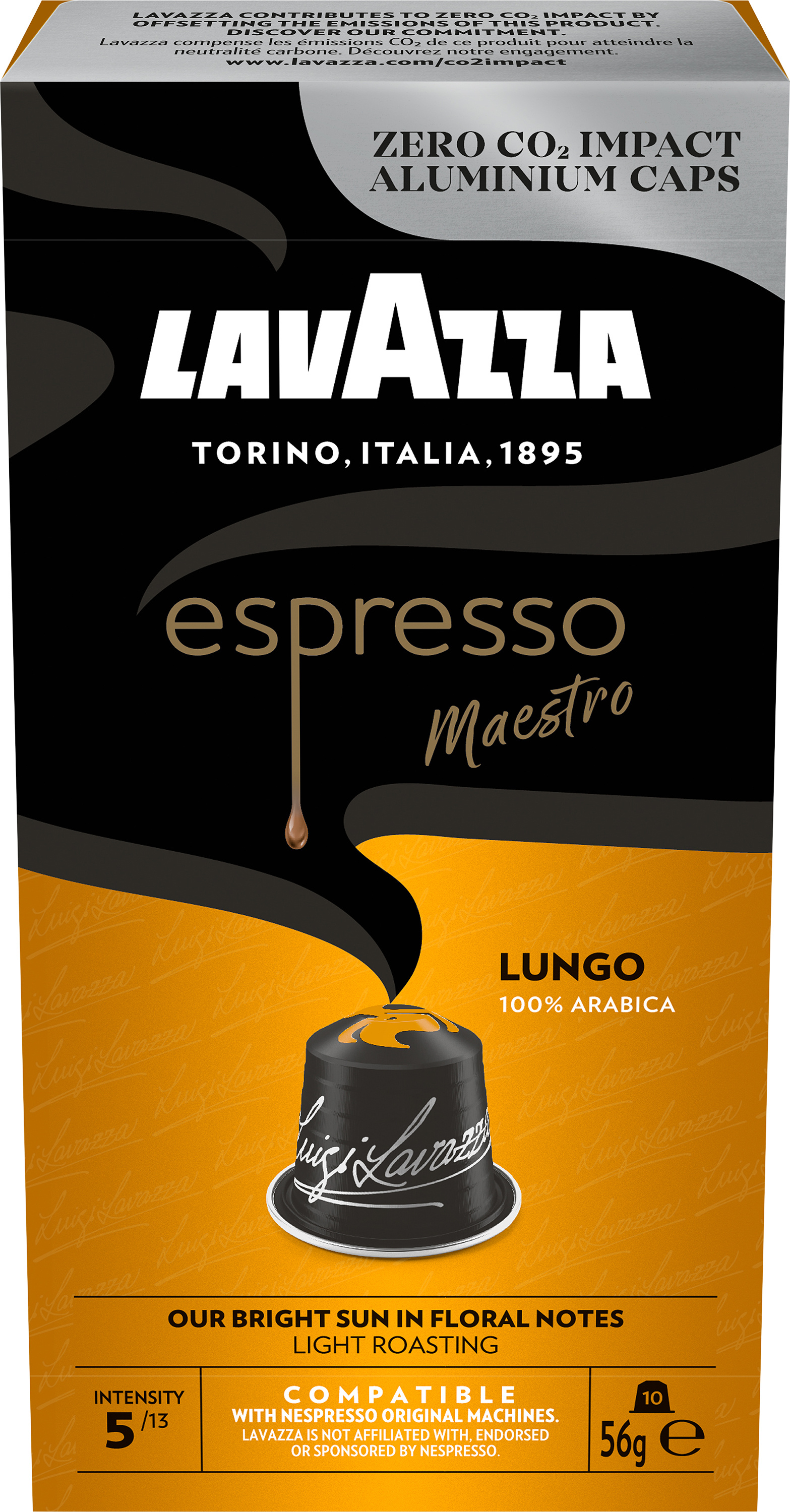 Lavazza NCC Alu Espresso Maestro Lungo Kaffeekapseln 10er 56g