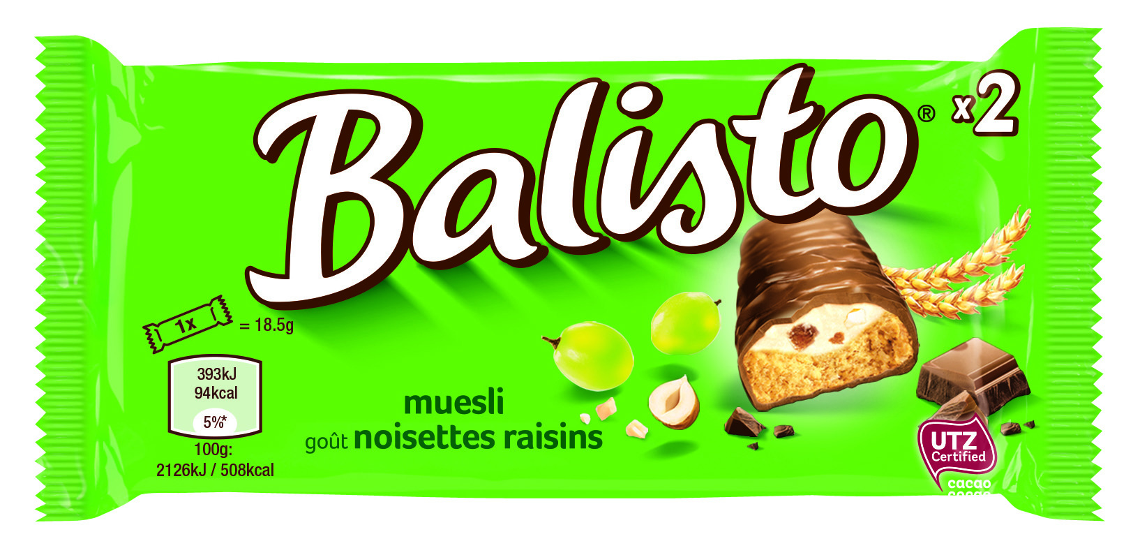 Balisto Müsli-Mix 20×37g Riegel