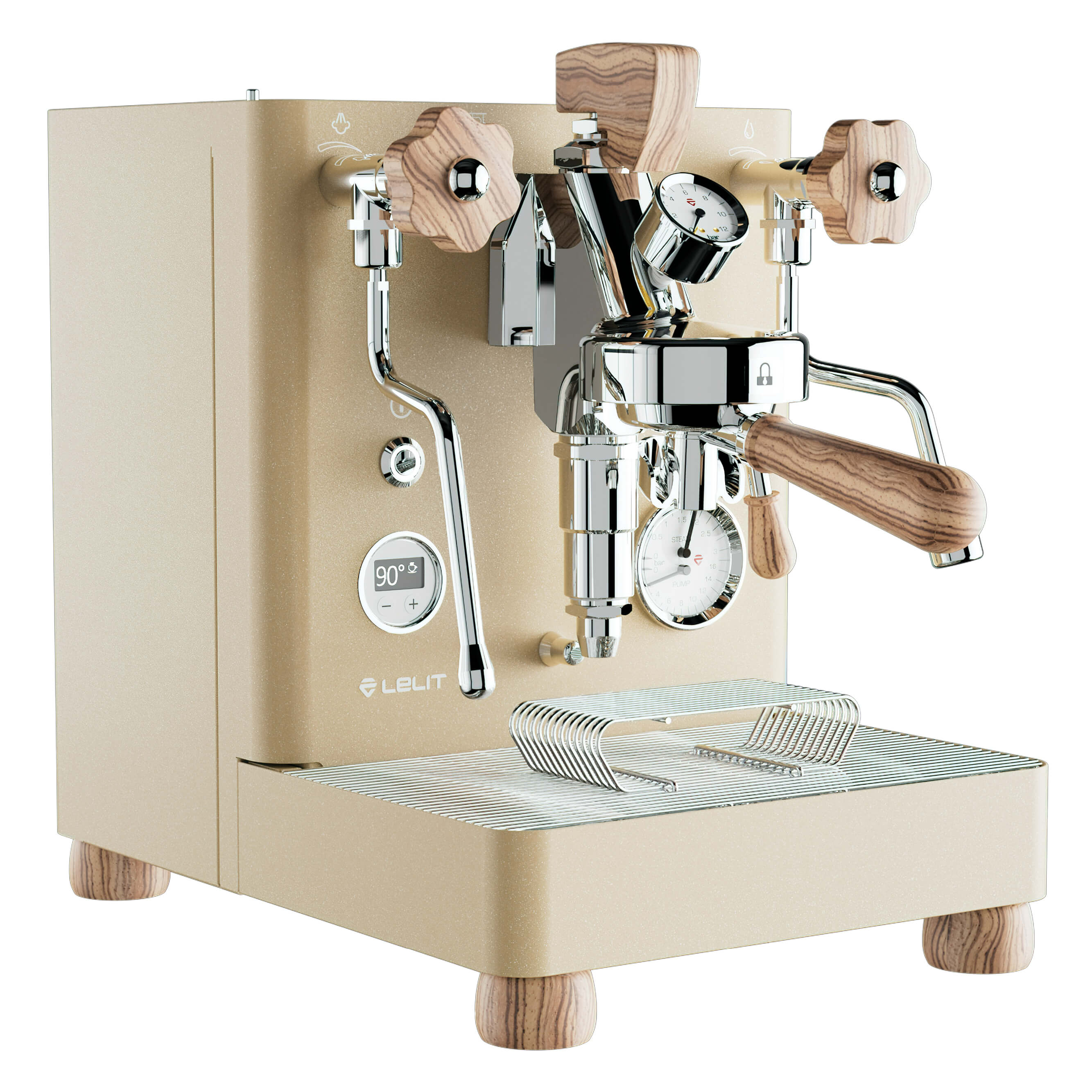 Lelit BIANCA PL162T V3 Espressomaschine Gold Limited Edition Lelit BIANCA PL162T V3 Espressomaschine Gold Limited Edition