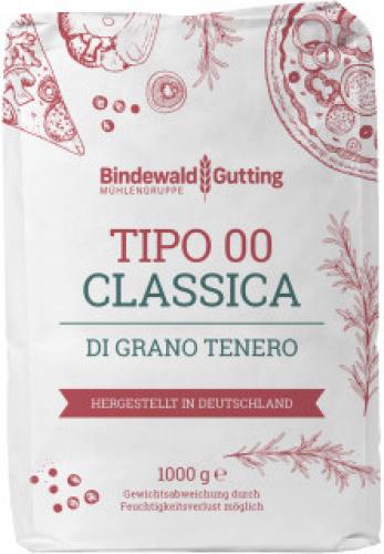Bindewald und Gutting Pizzamehl Tipo 00 Classica 1kg