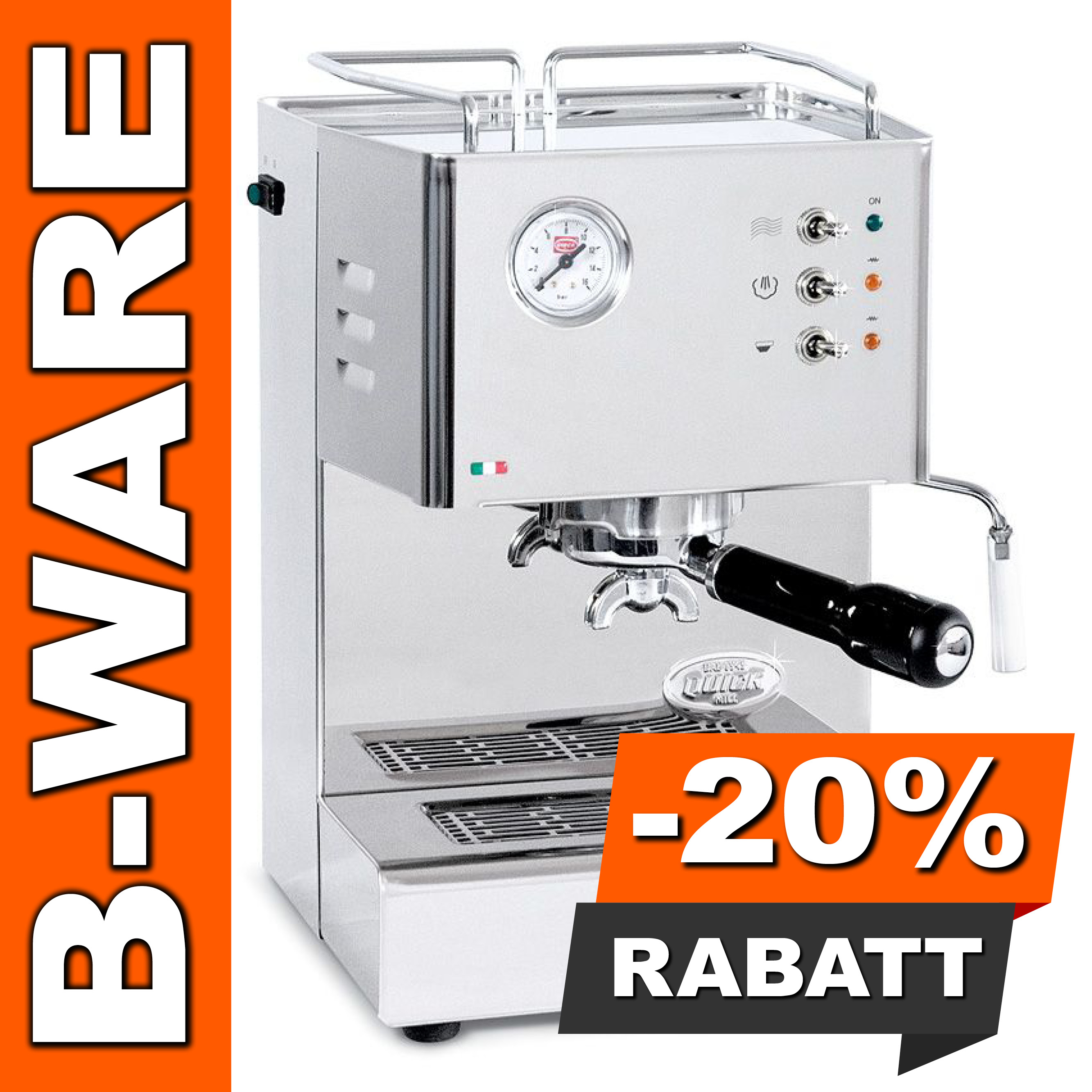 B-Ware #3100 - Quick Mill Cassiopea 3004 glanz