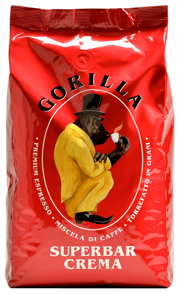 Gorilla Super Bar Crema ganze Bohnen 1kg
