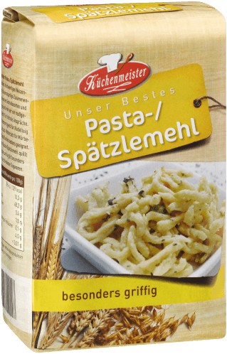 Küchenmeister Pasta-/Spätzlemehl 1kg Küchenmeister Pasta-/Spätzlemehl 1kg