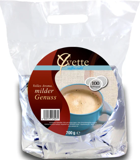 Yvette Kaffeepads Mild 100 Stück