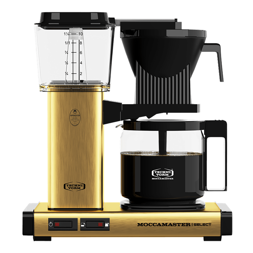 Moccamaster KBG Select, brushed brass