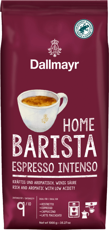 Dallmayr Home Barista Espresso Intenso 1kg ganze Bohnen