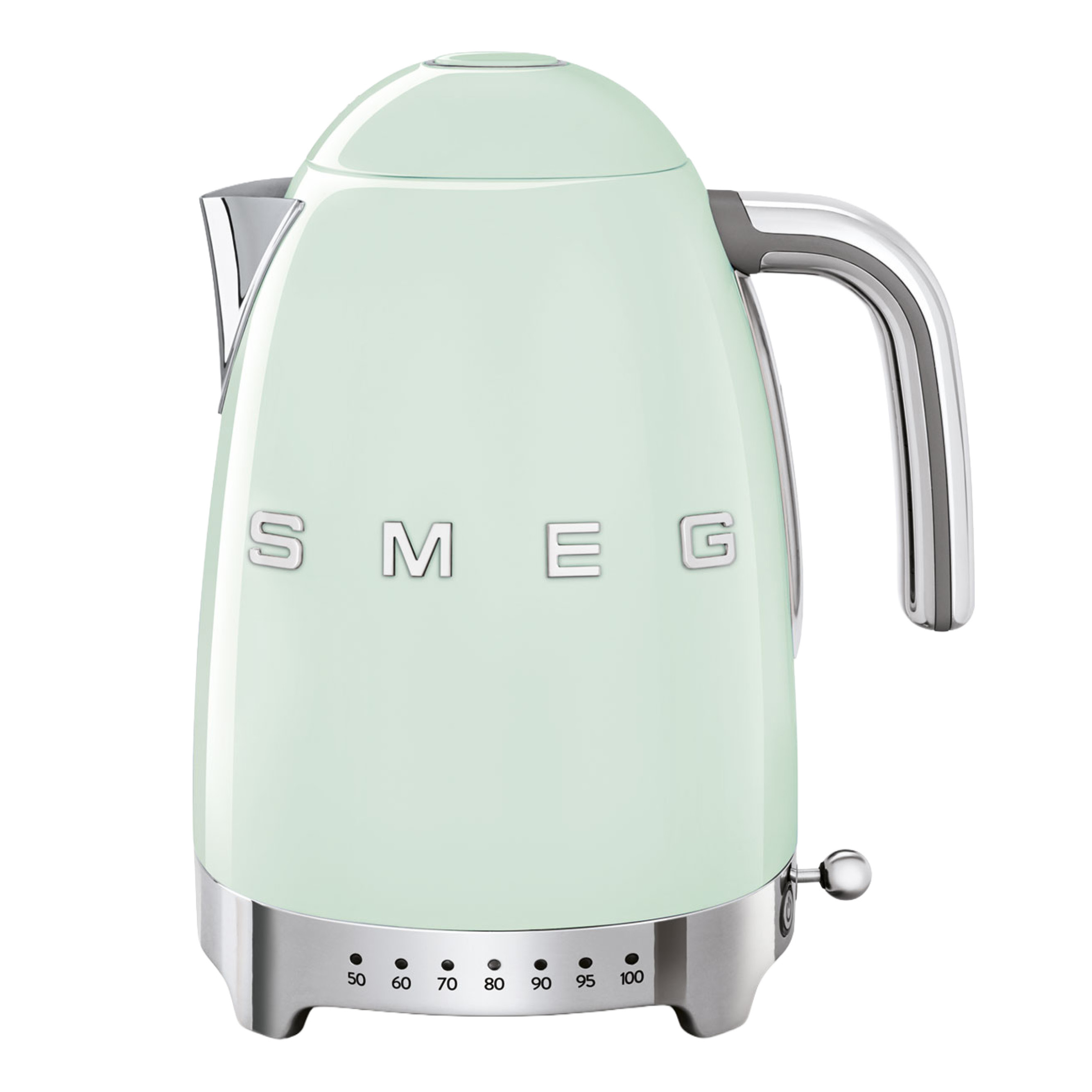 SMEG Wasserkocher variable Temperatur, pastell grün KLF04PGEU