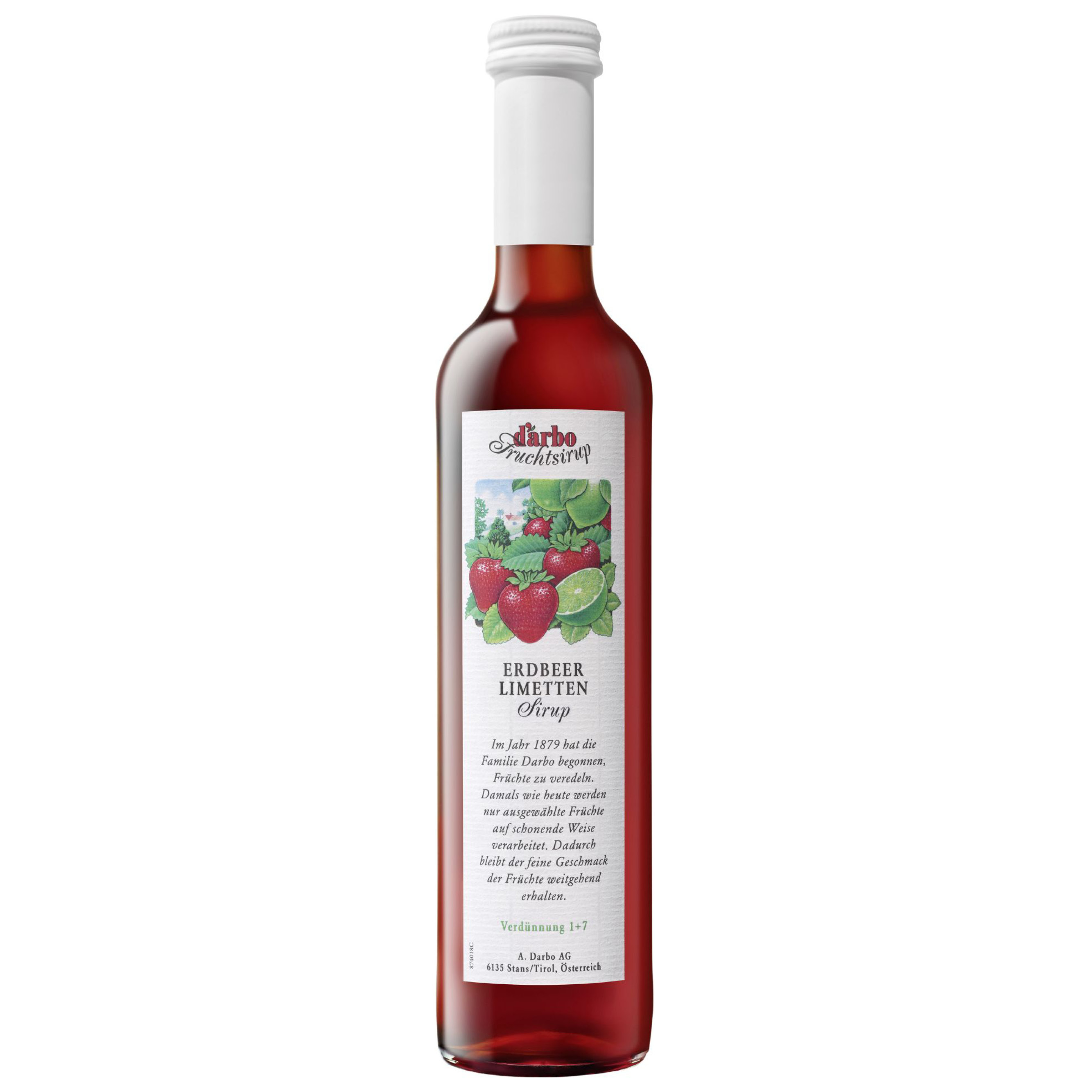Darbo Sirup Erdbeer Limette 0,5l