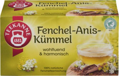 Teekanne Fix Fenchel-Anis-Kümmel 20x3g