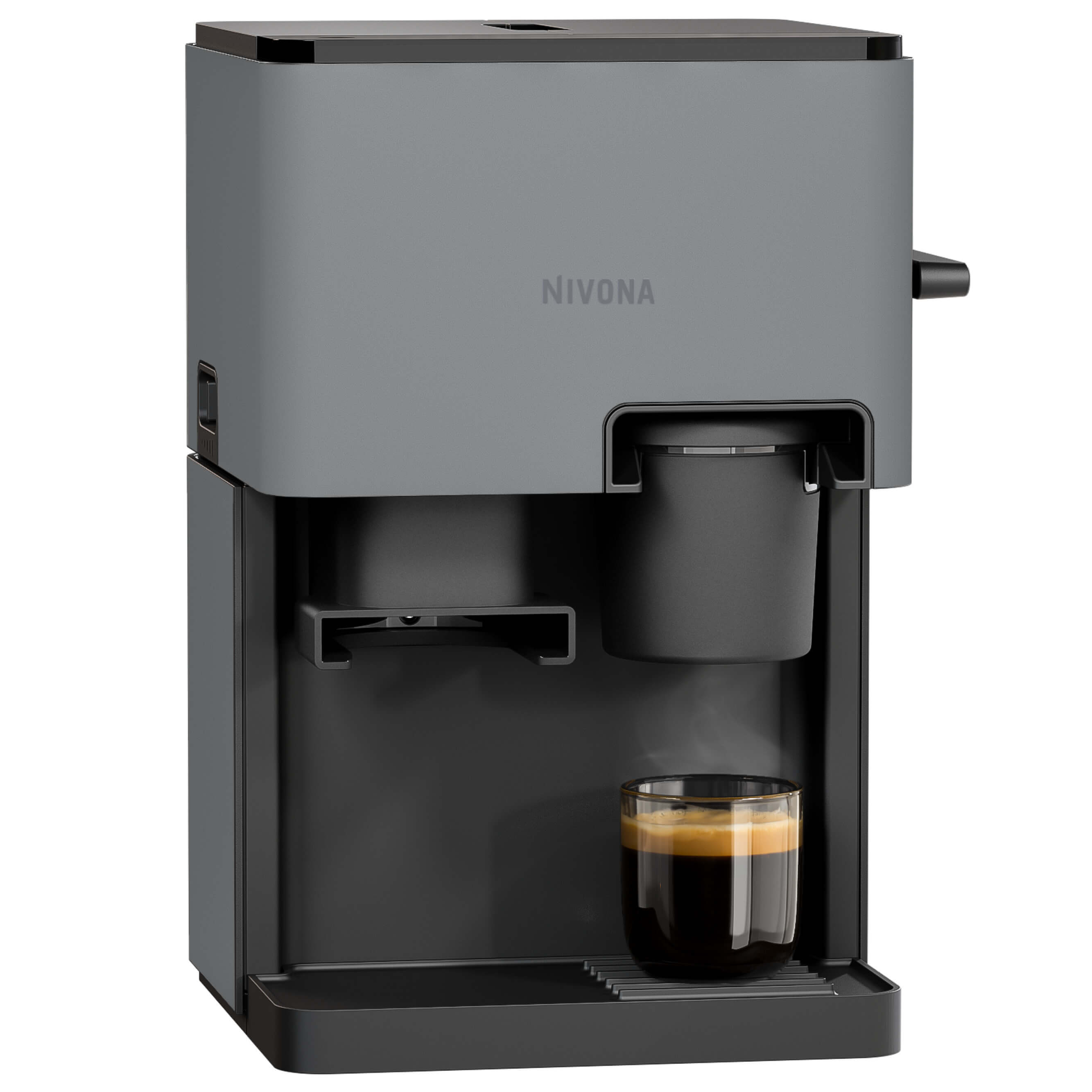 Nivona Kaffeeautomat CUBE 4 Color-Edition Fliedergrau