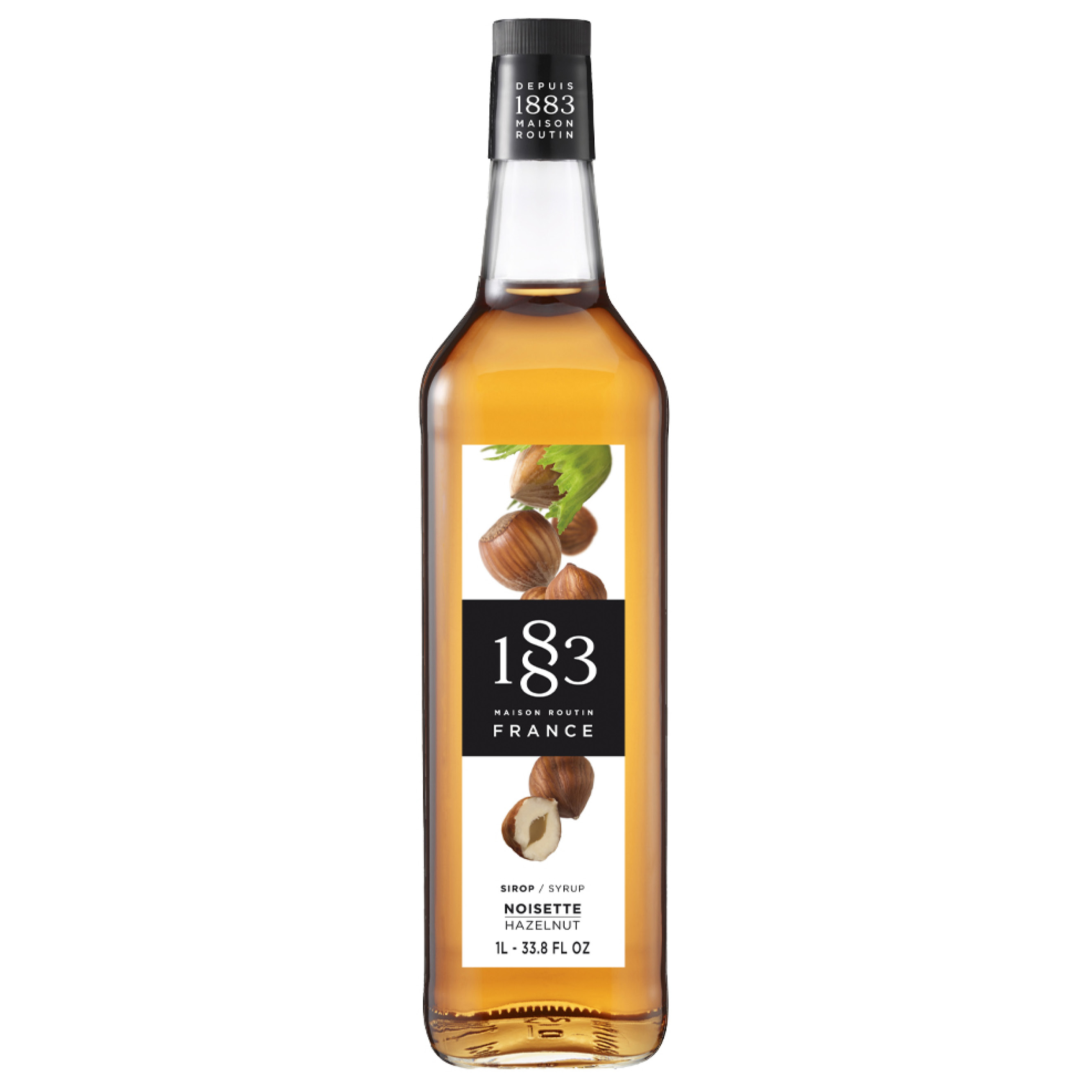 1883 Geröstete Haselnuss Sirup 1,0l 