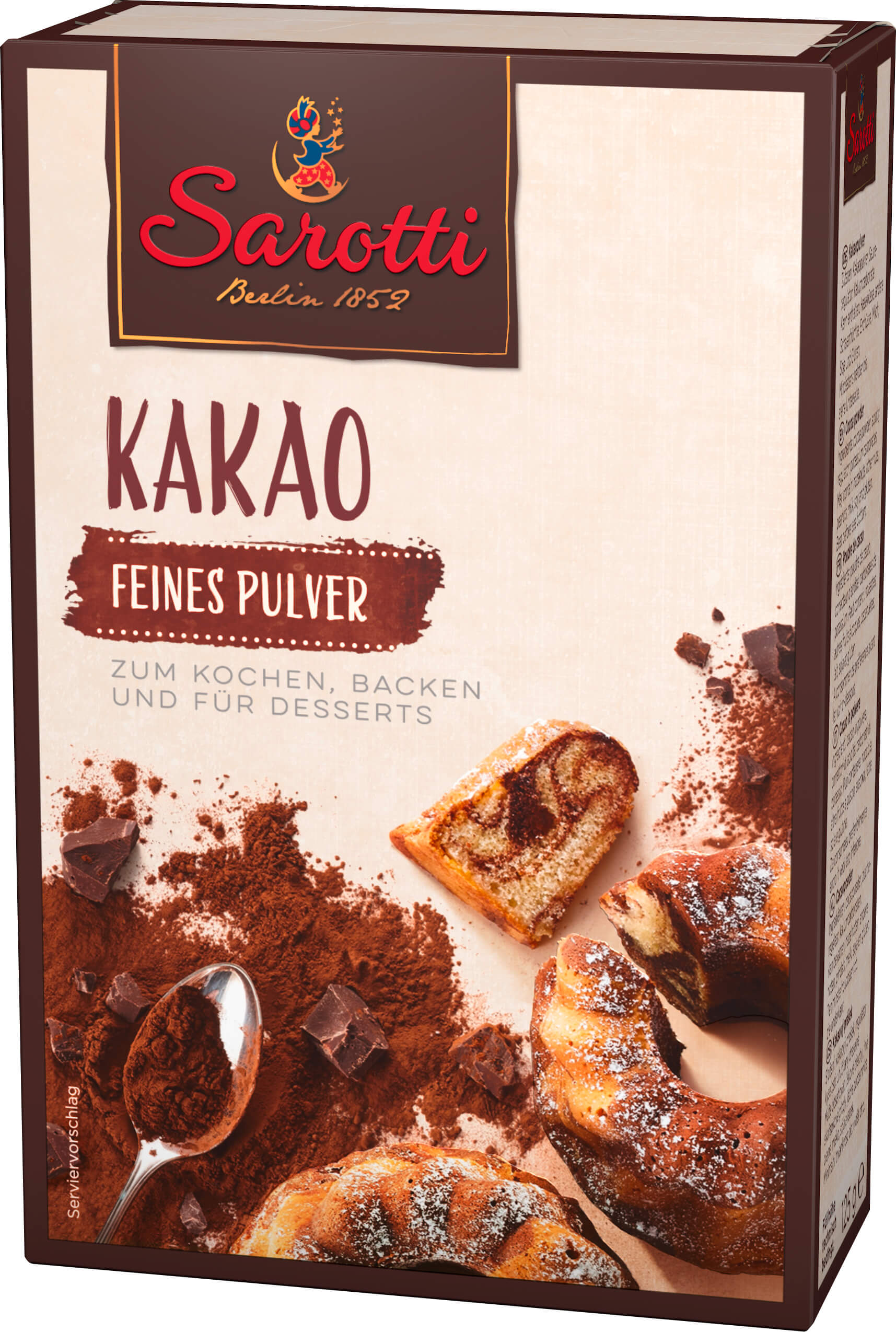 Sarotti Kakao Feines Pulver 125g
