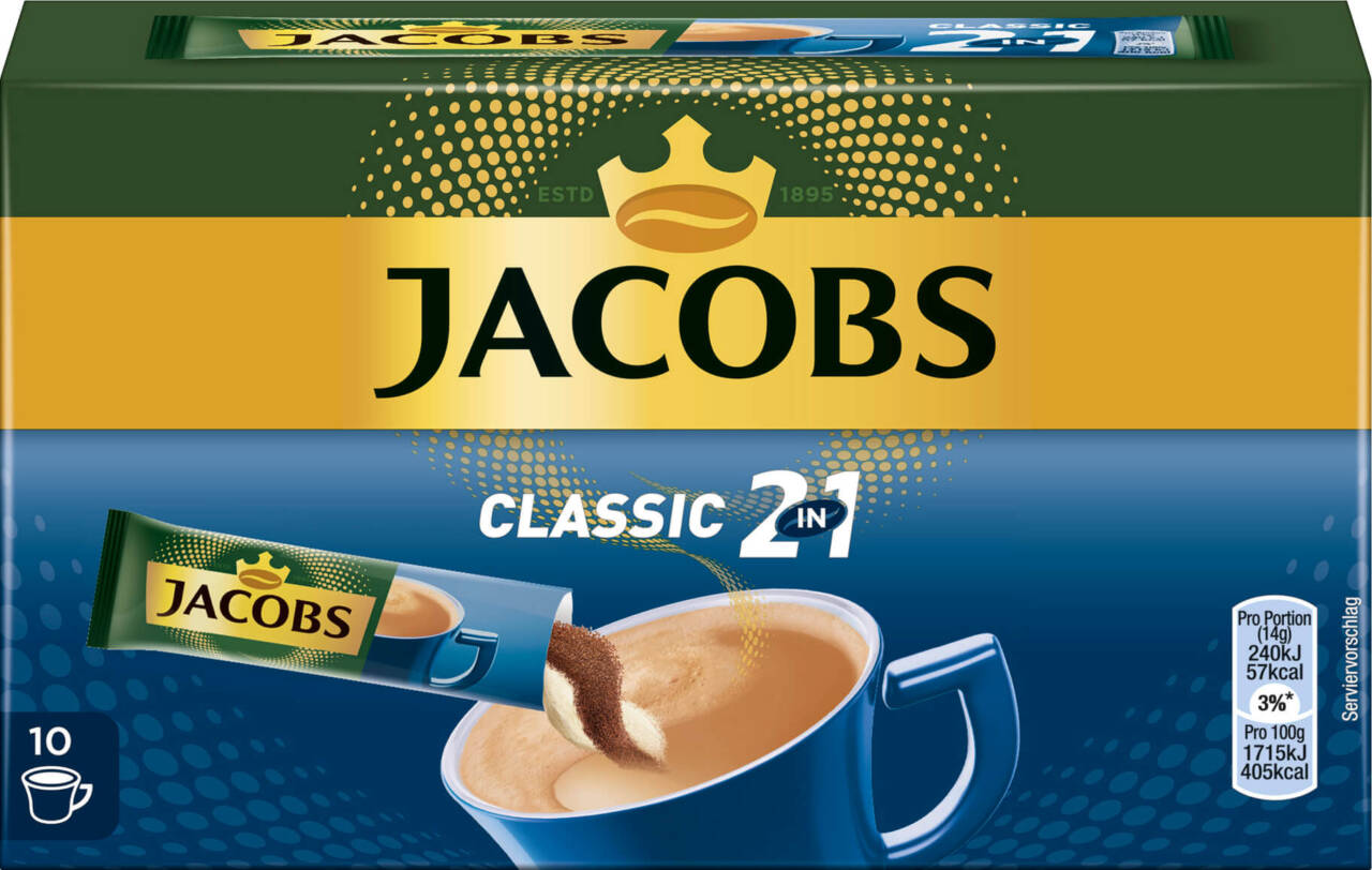 Jacobs 2in1 Classic 10x14g
