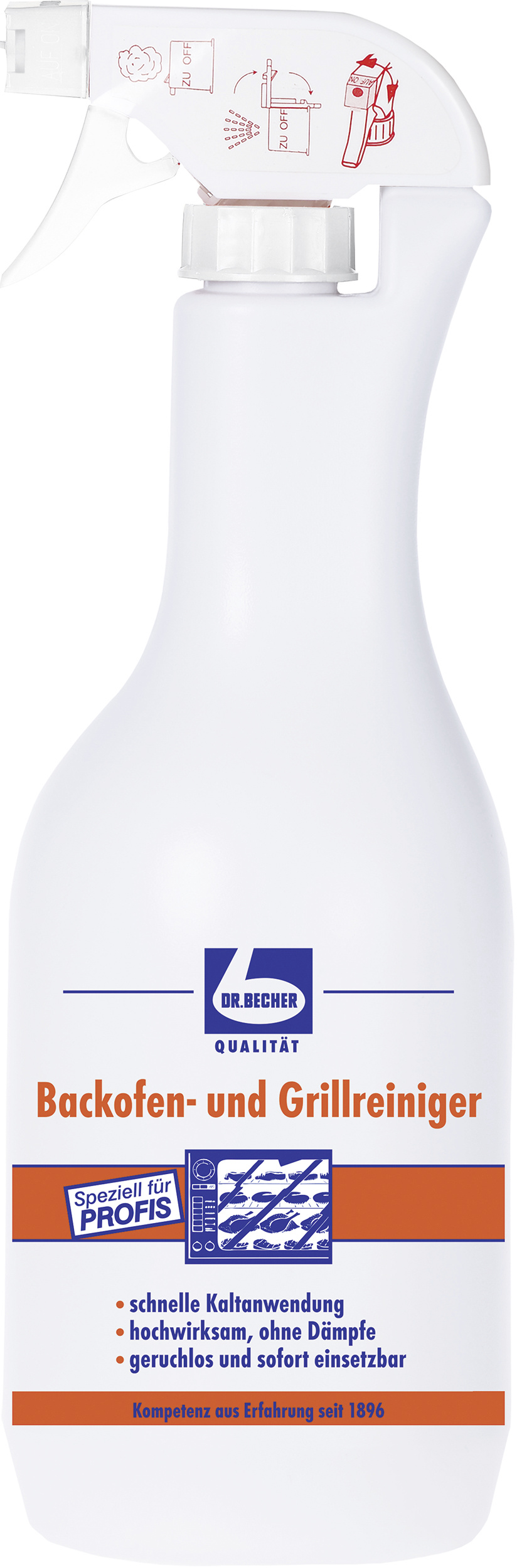 Dr. Becher Backofenreiniger, Grillreiniger 1 Liter Dr. Becher Backofenreiniger, Grillreiniger 1 Liter